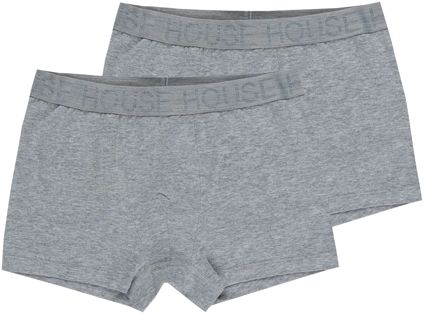 House lasten bokserit 231H082506 2-pack - Lt grey mel - 1