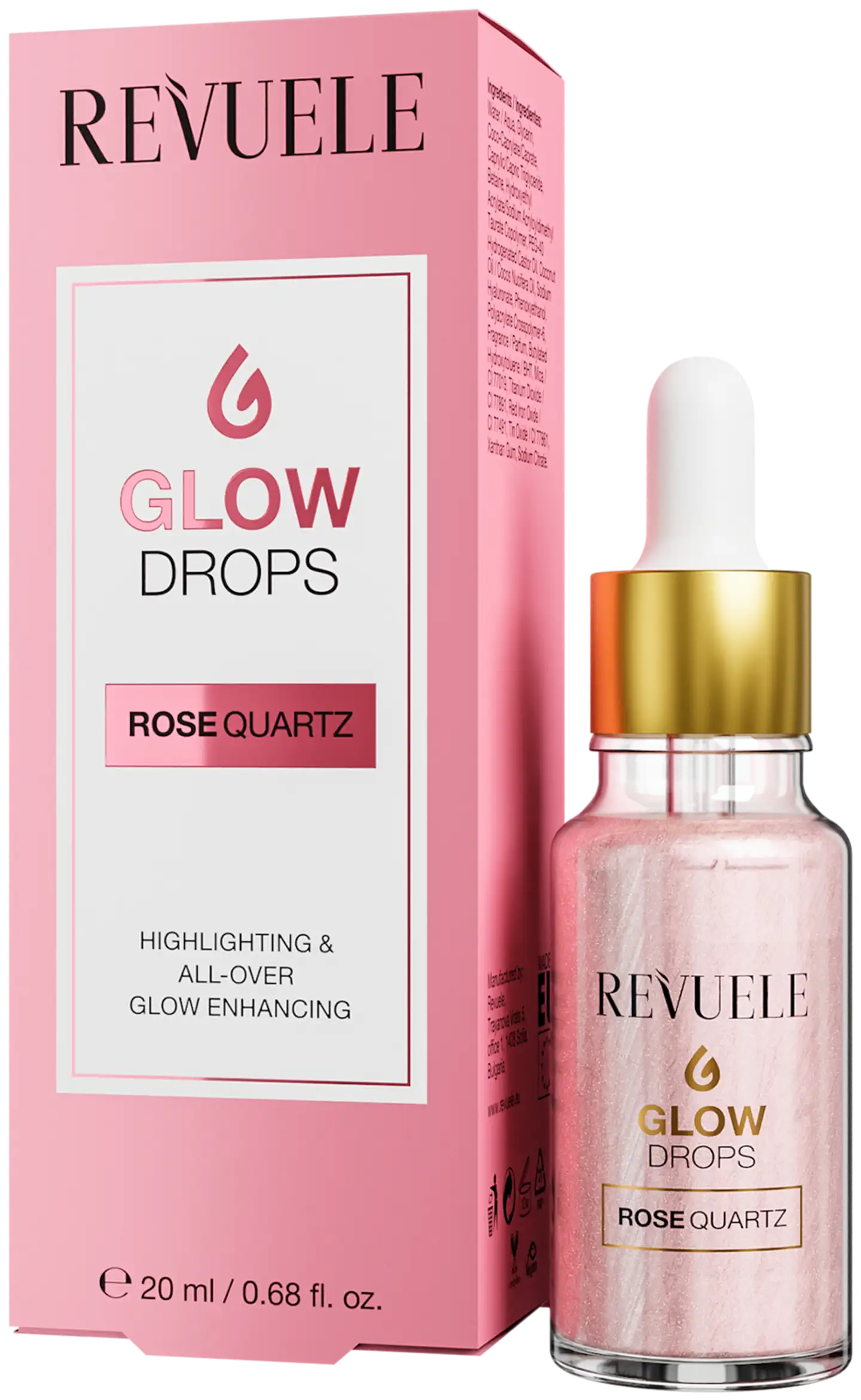 Revuele Glow Drops Rose Quartz 20ml