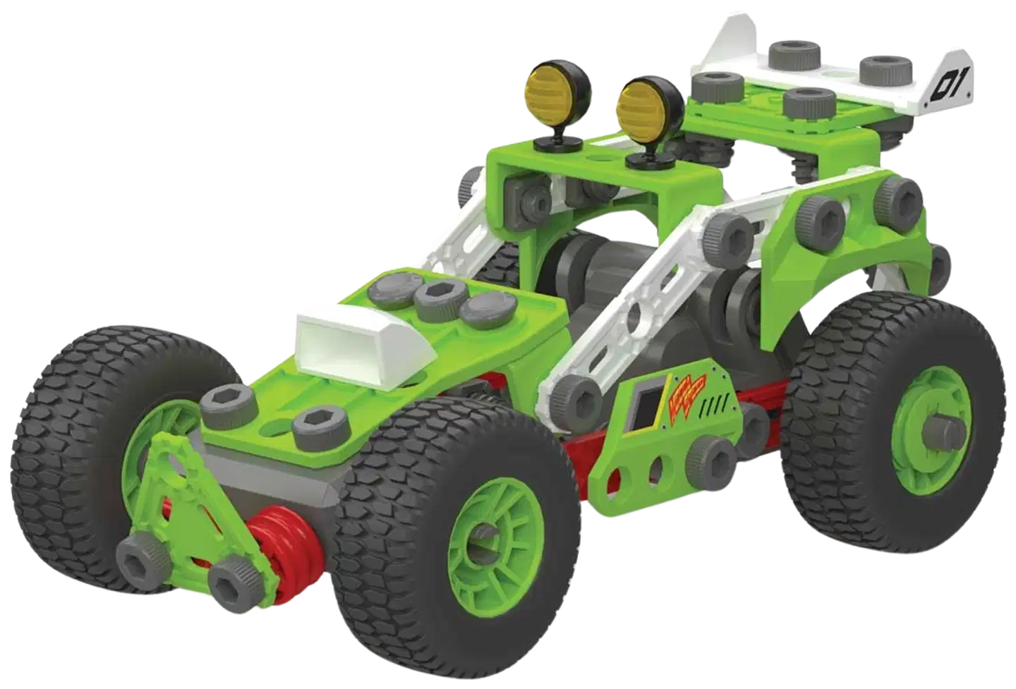 Meccano Junior Pull Back Buggy -rakennussarja - 8