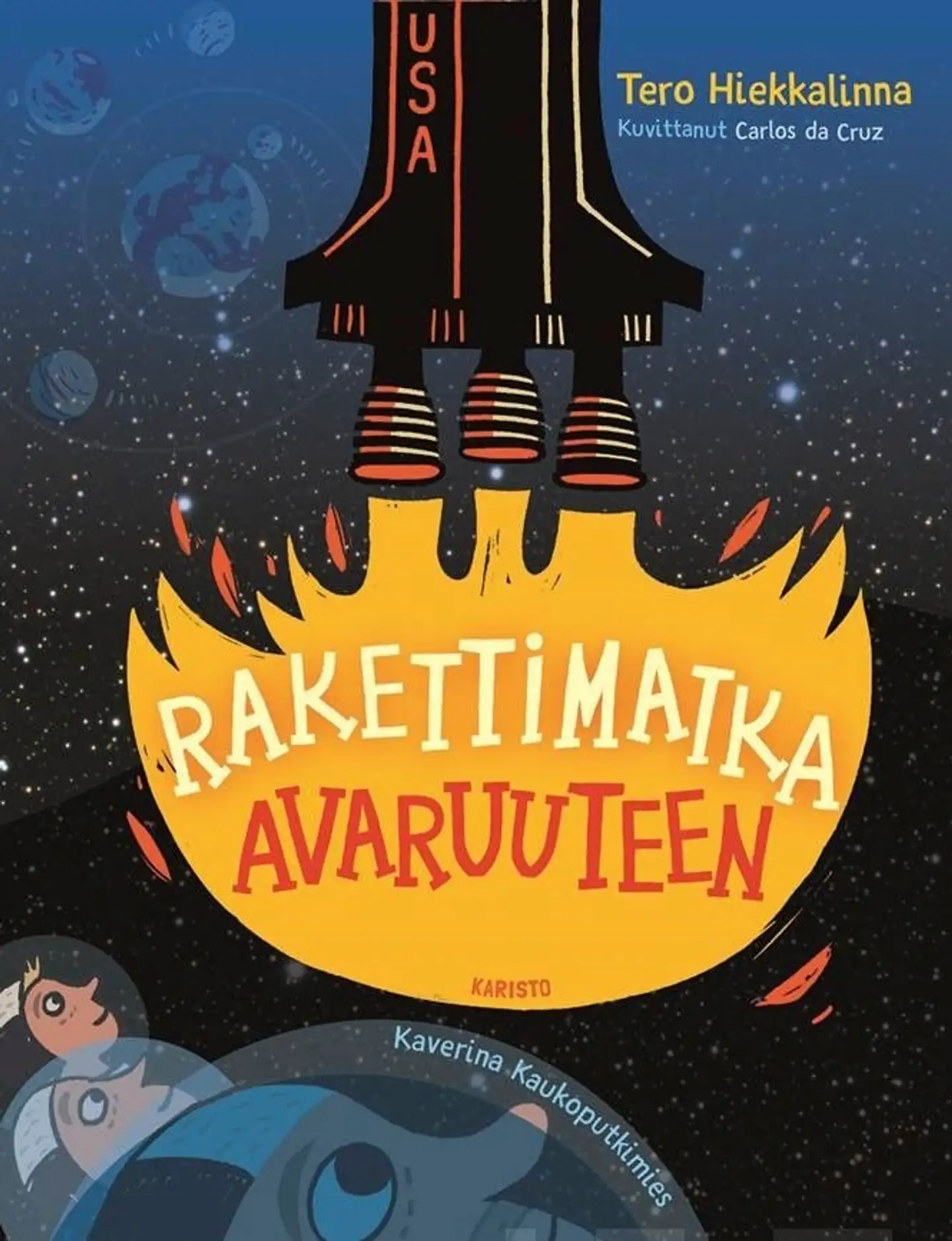 Hiekkalinna, Rakettimatka avaruuteen - Kaverina kaukoputkimies