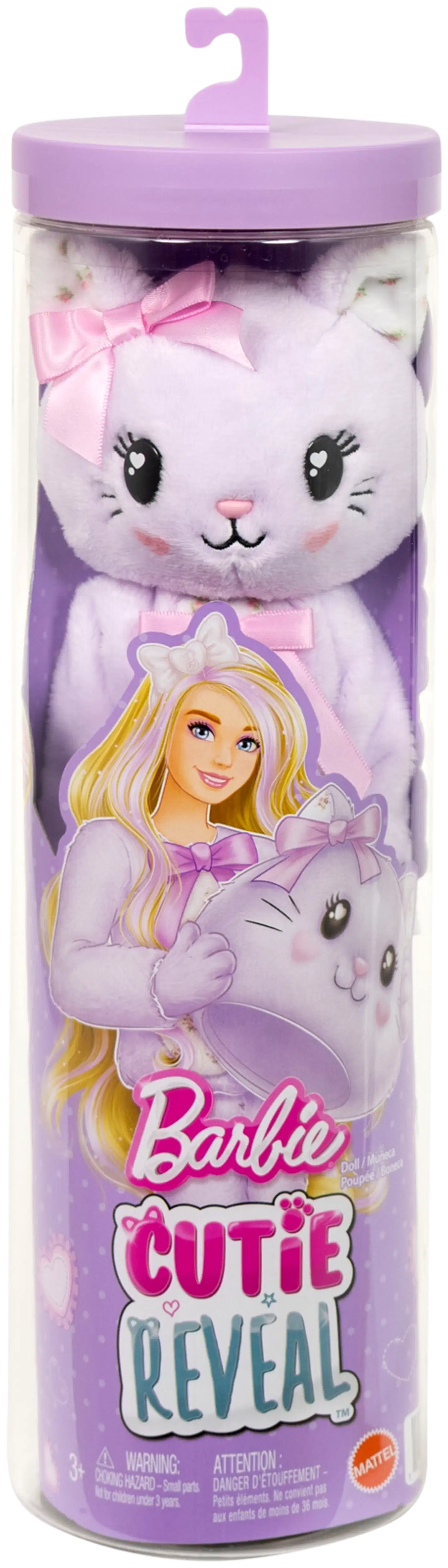 Barbie Cutie Reveal Sweet Bows lila kissa - 2