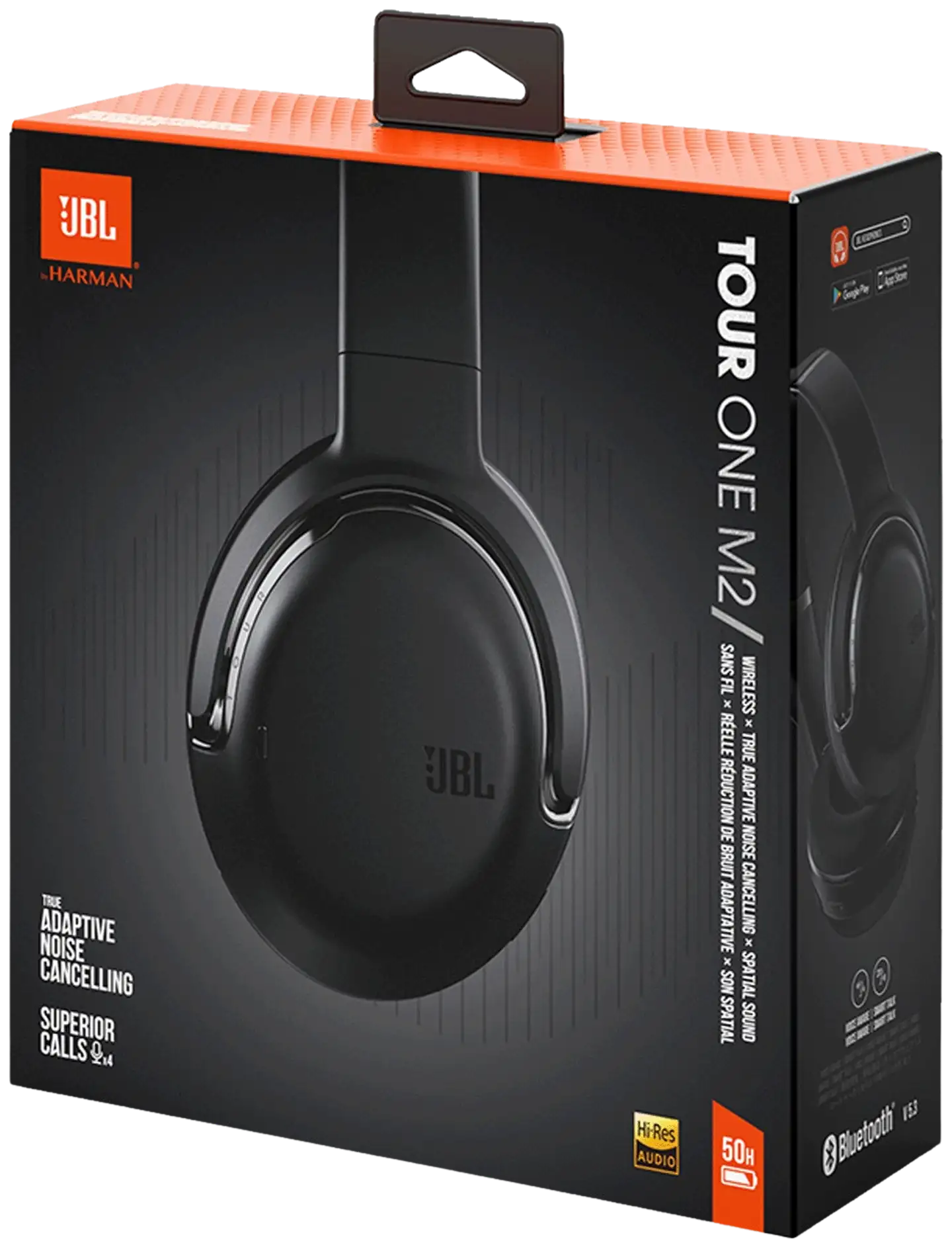 JBL Bluetooth vastamelukuulokkeet Tour One M2 musta - 9