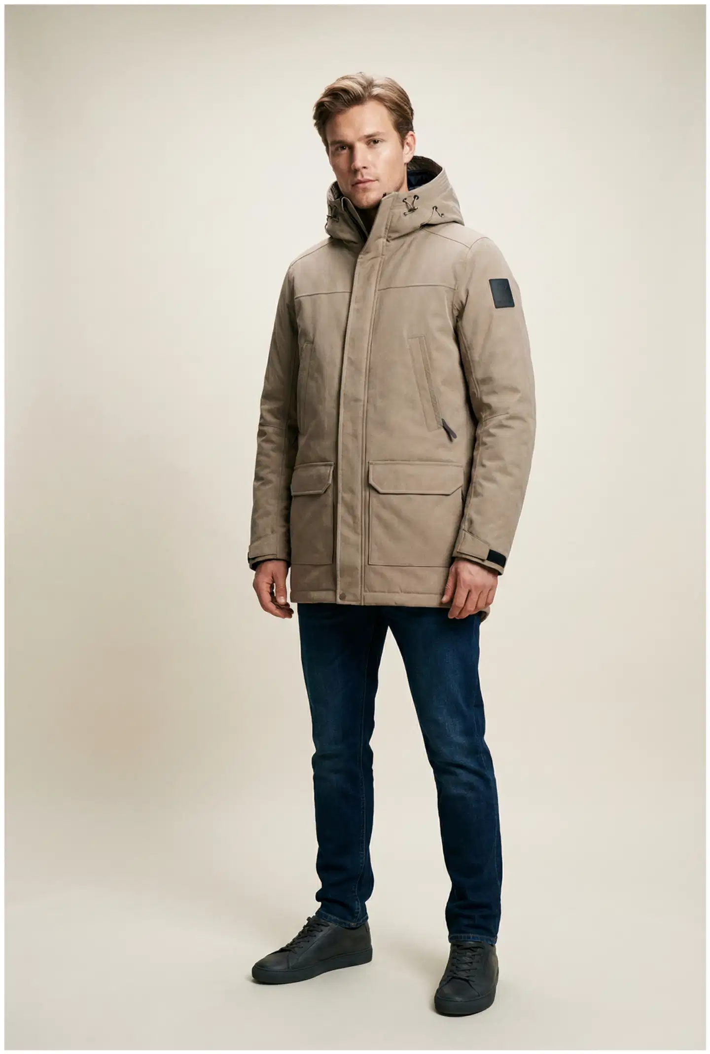 Five Seasons miesten parkatakki Duke - taupe - 3