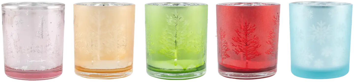 House lämpökynttilälyhty Joulu 8 cm, erilaisia