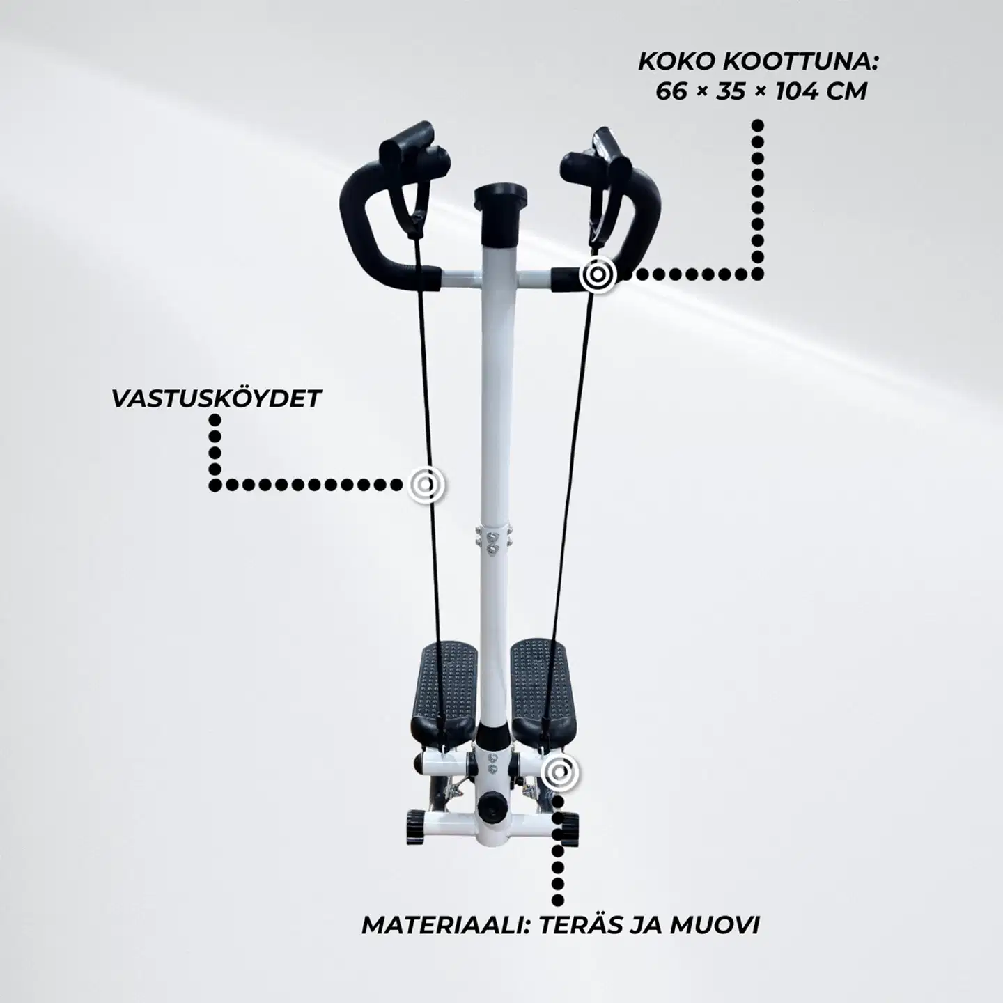 React Stepperi 200 Käsinojalla - 6