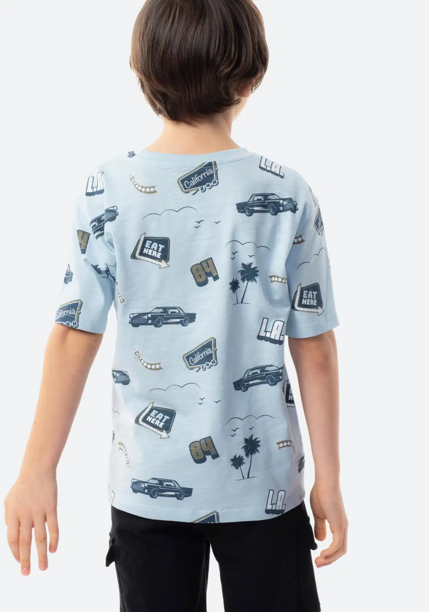 TEX lasten t-paita I276360 - Blue Light - 2