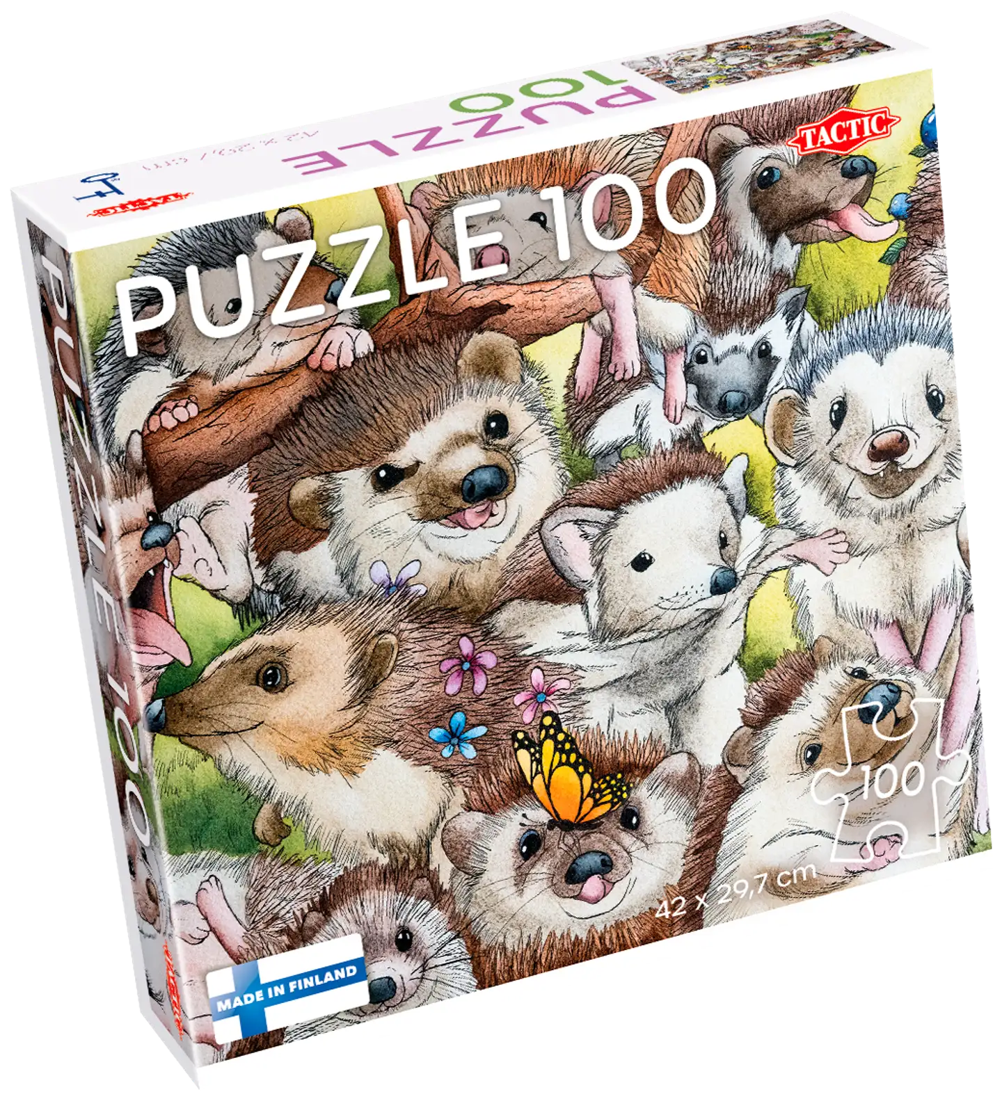 Tactic palapeli Hedgehogs 100 palaa - 1
