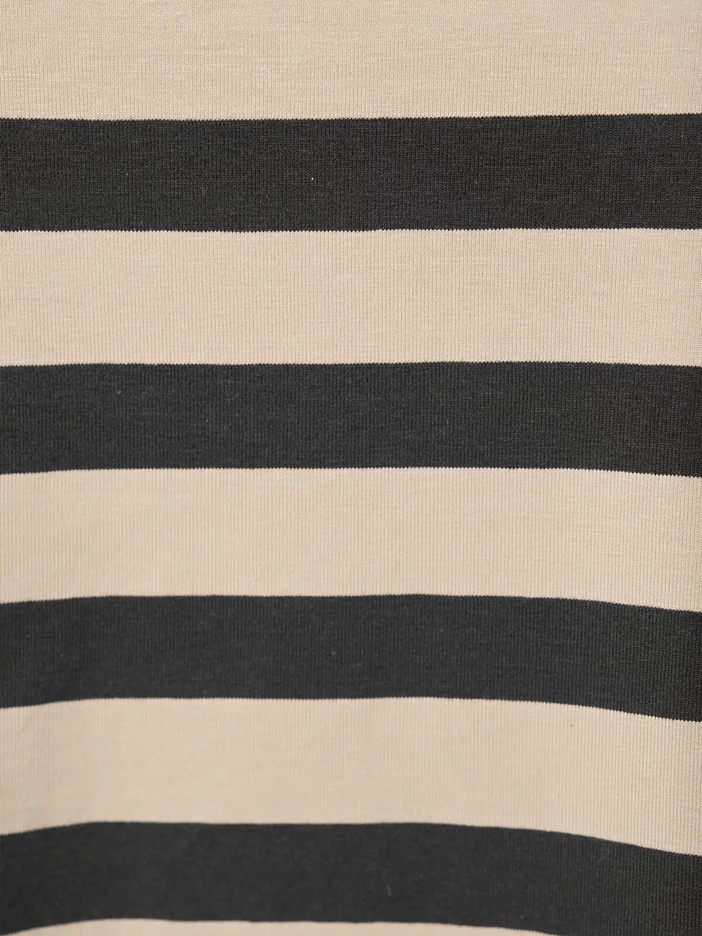 House naisten raidallinen trikoopusero venepääntiellä Rosy - Black&Taupe stripe - 5