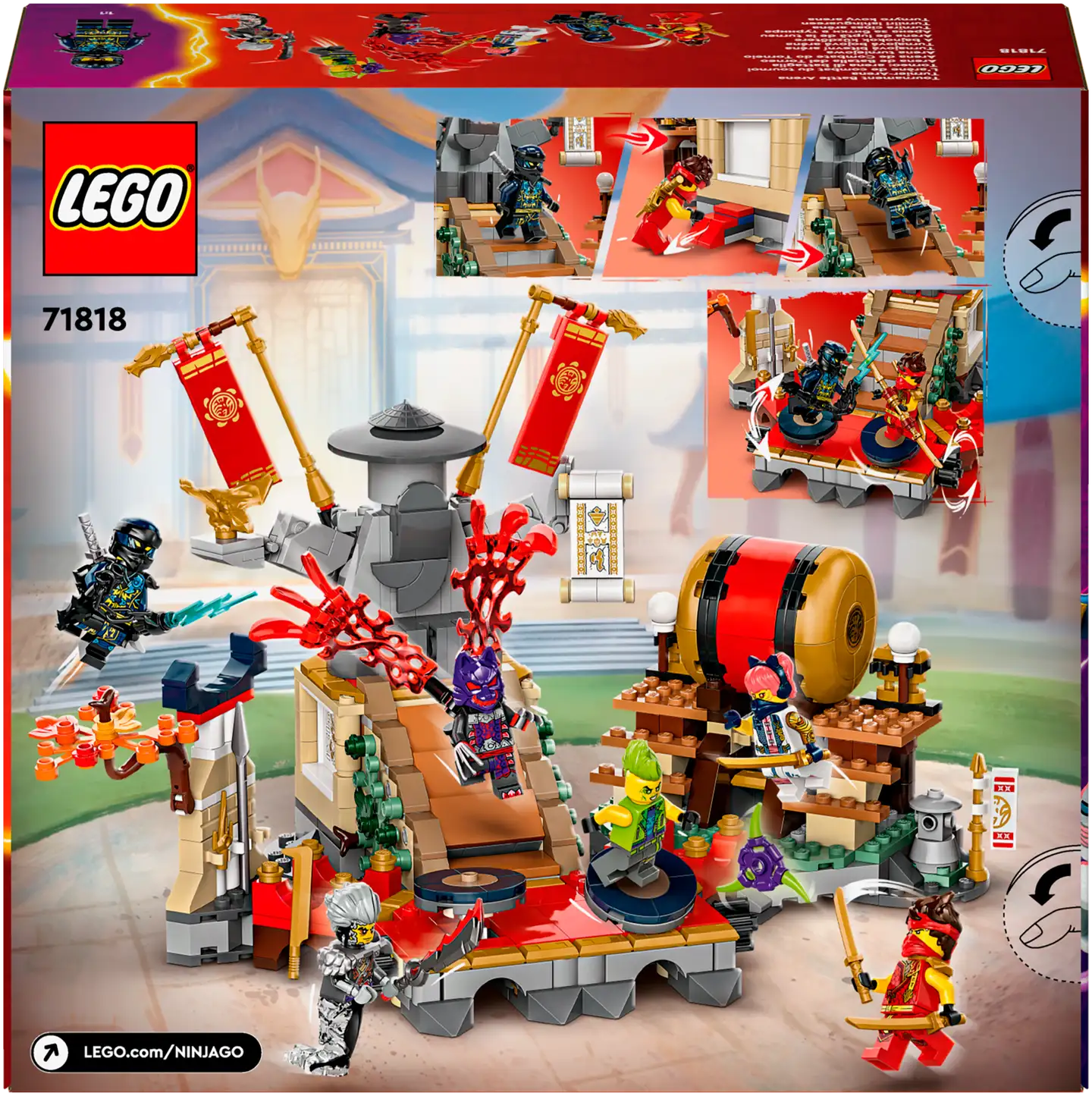 LEGO Ninjago 71818 Turnajaisten taisteluareena - 3