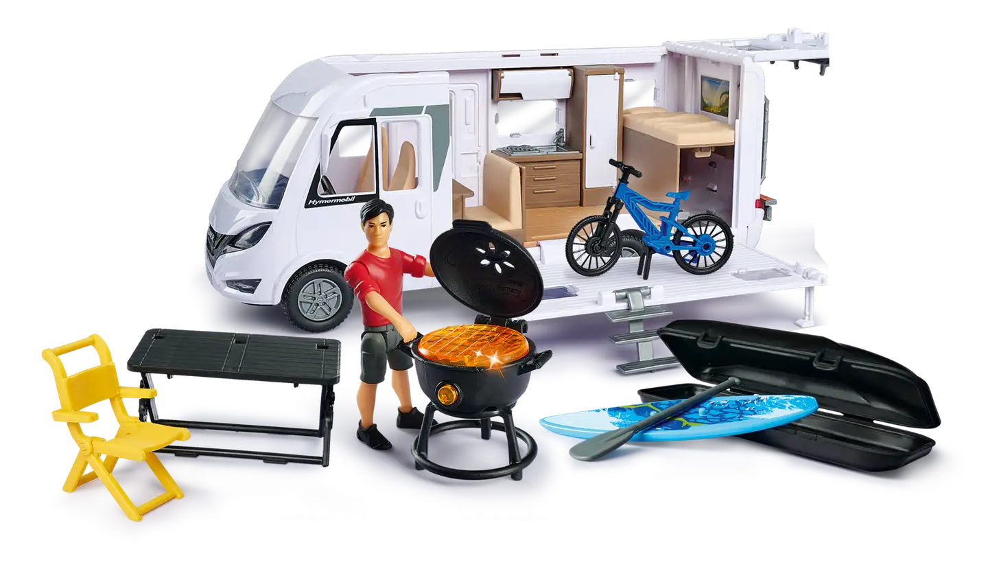 Dickie Toys Hymer matkailuauto, leikkisetti - 3