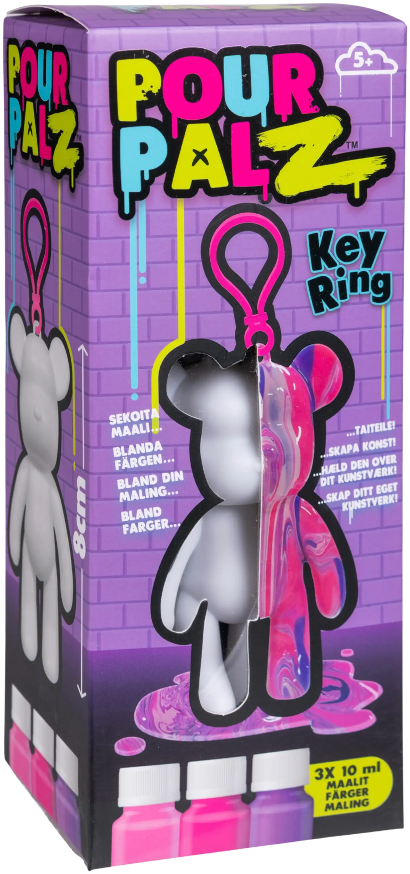 Pour Palz askartelusetti maalaa karhu koukulla lajitelma - 11