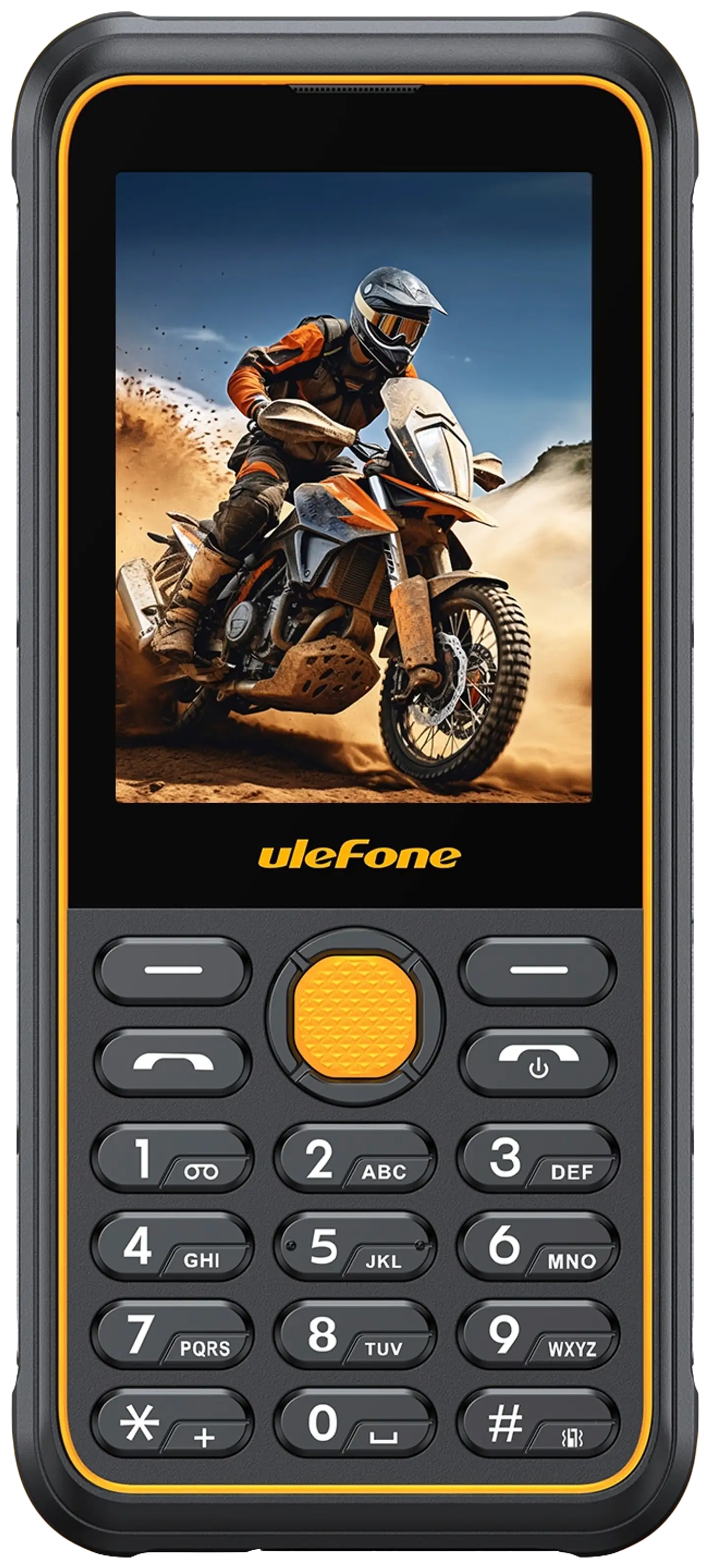 Ulefone Rugged-näppäinpuhelin Armor Mini 4 4G 128 MB musta - 4