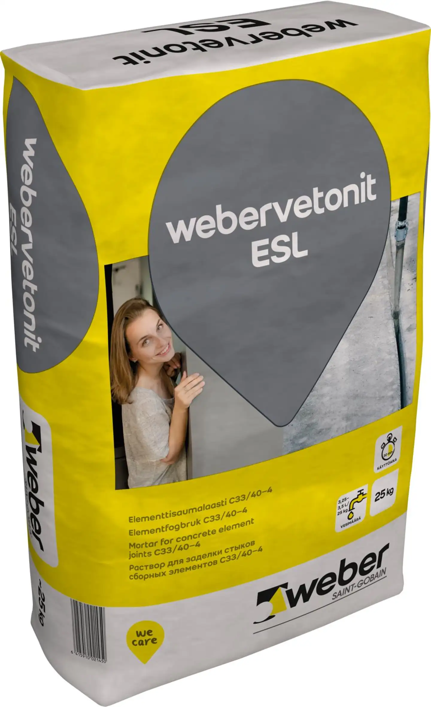 webervetonit ESL Elementtisaumalaasti 25 kg