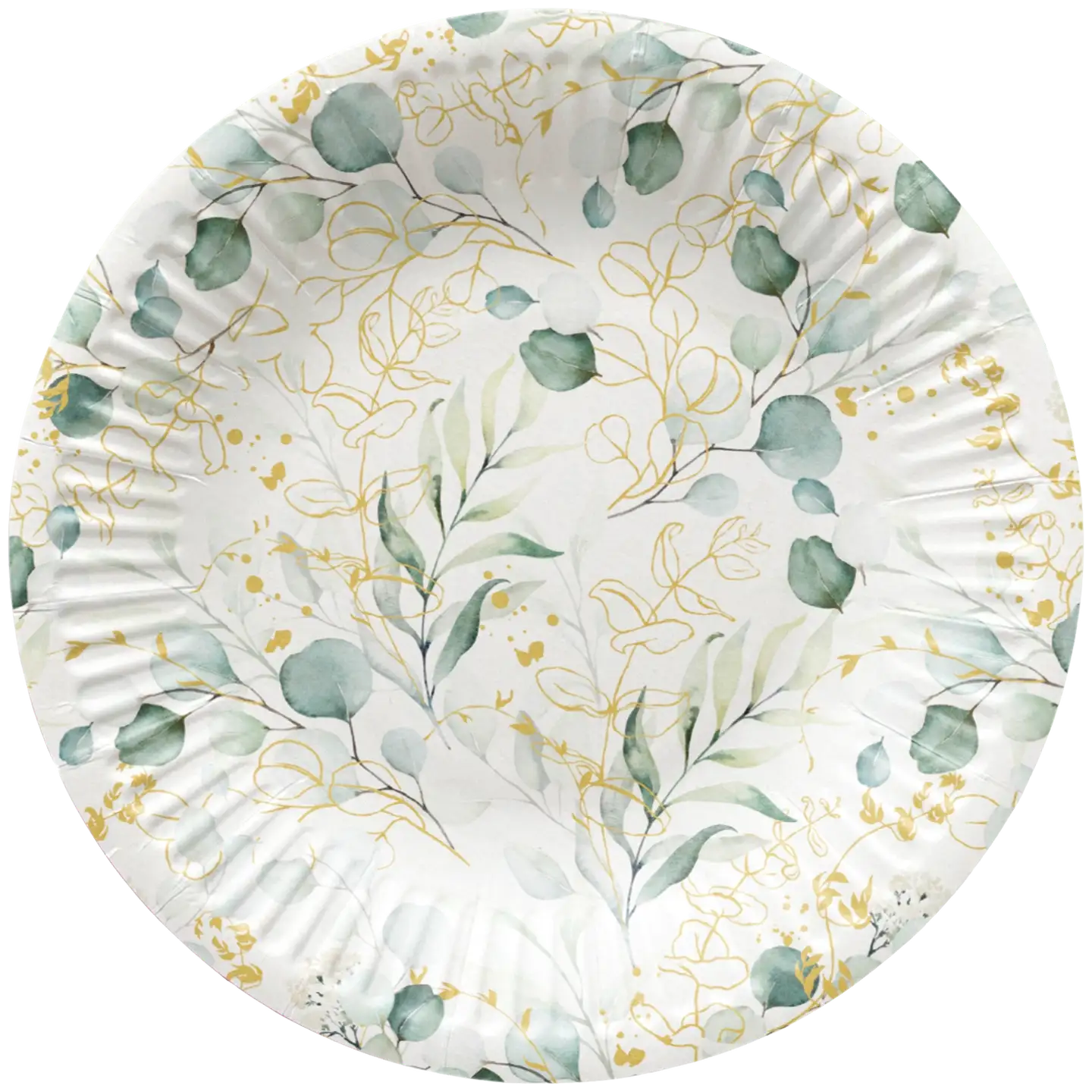 Pieni pahvilautanen eukalyptus 8 kpl/pkt