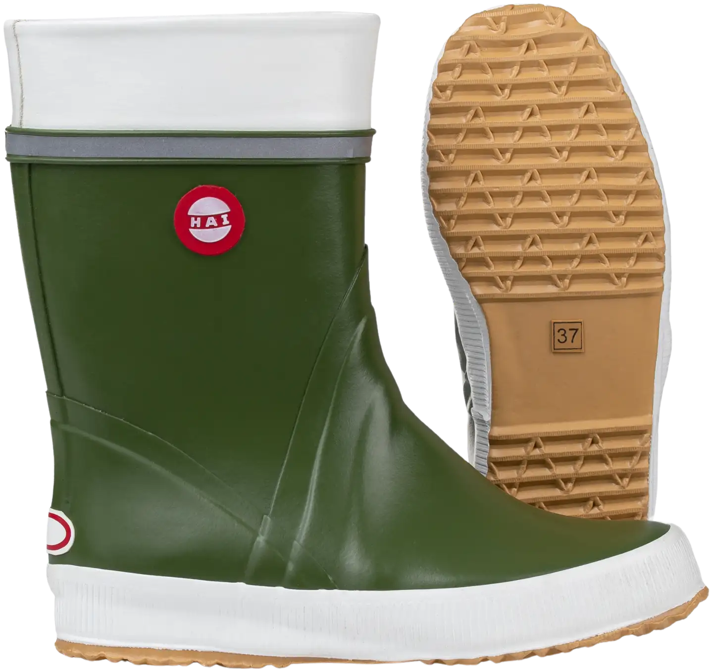 Hai unisex kumisaapas Classic Forest Green - metsänvihreä - 1