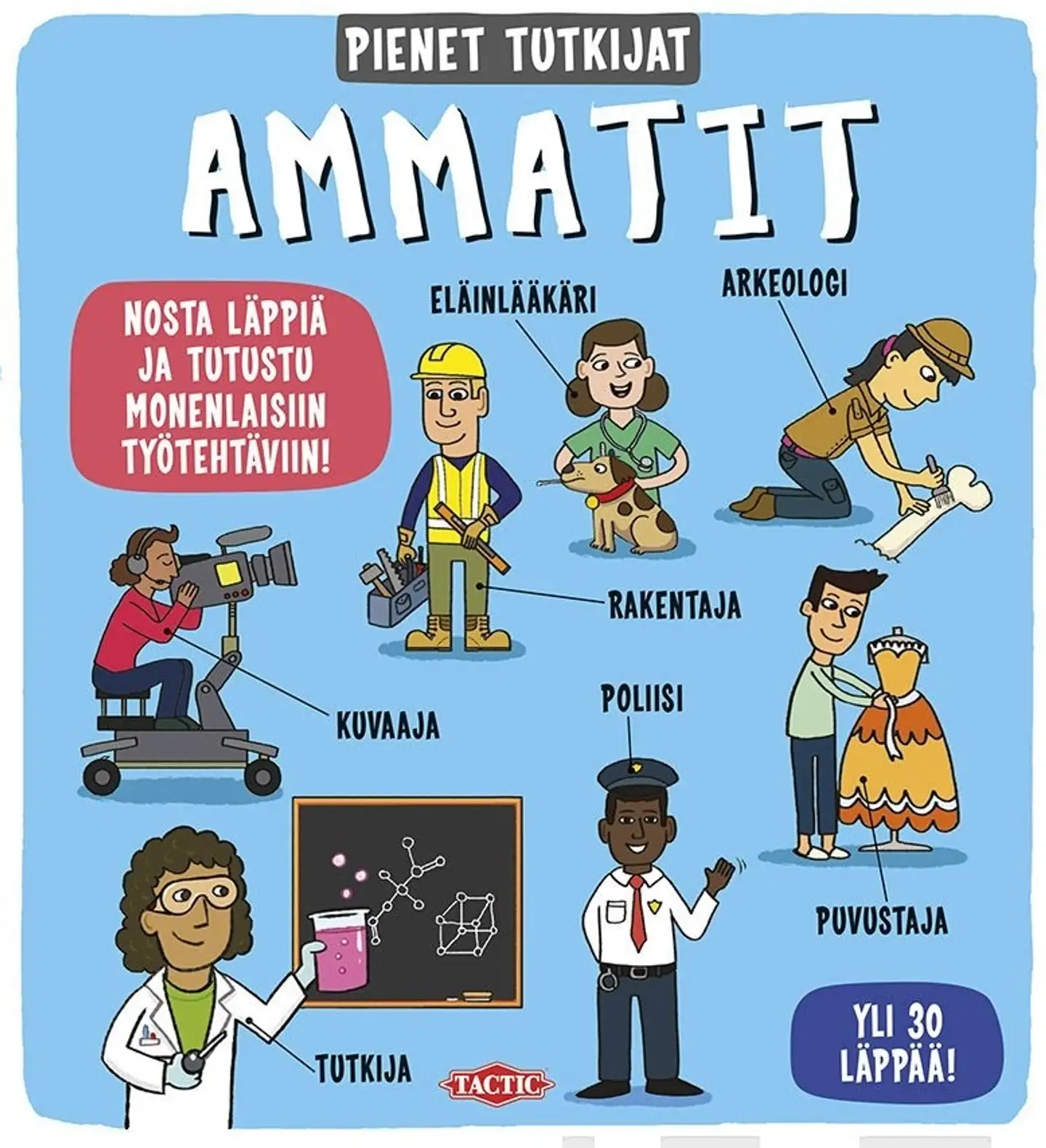 Ammatit - Nosta läppiä ja tutustu monenlaisiin työtehtäviin!