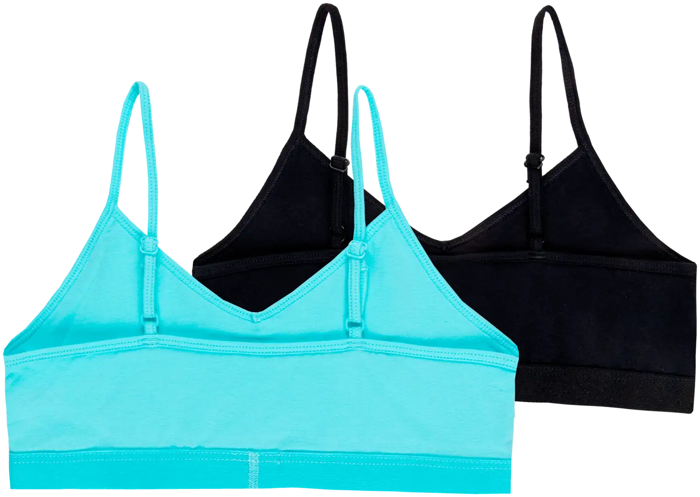 House lasten bralette-toppi 230H082514 2-pack - turquoise/black - 2