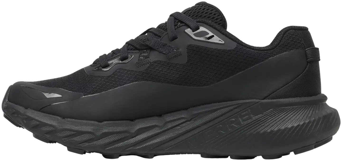 Merrell naisten juoksukenkä Agility trail goretex - Triple black - 3