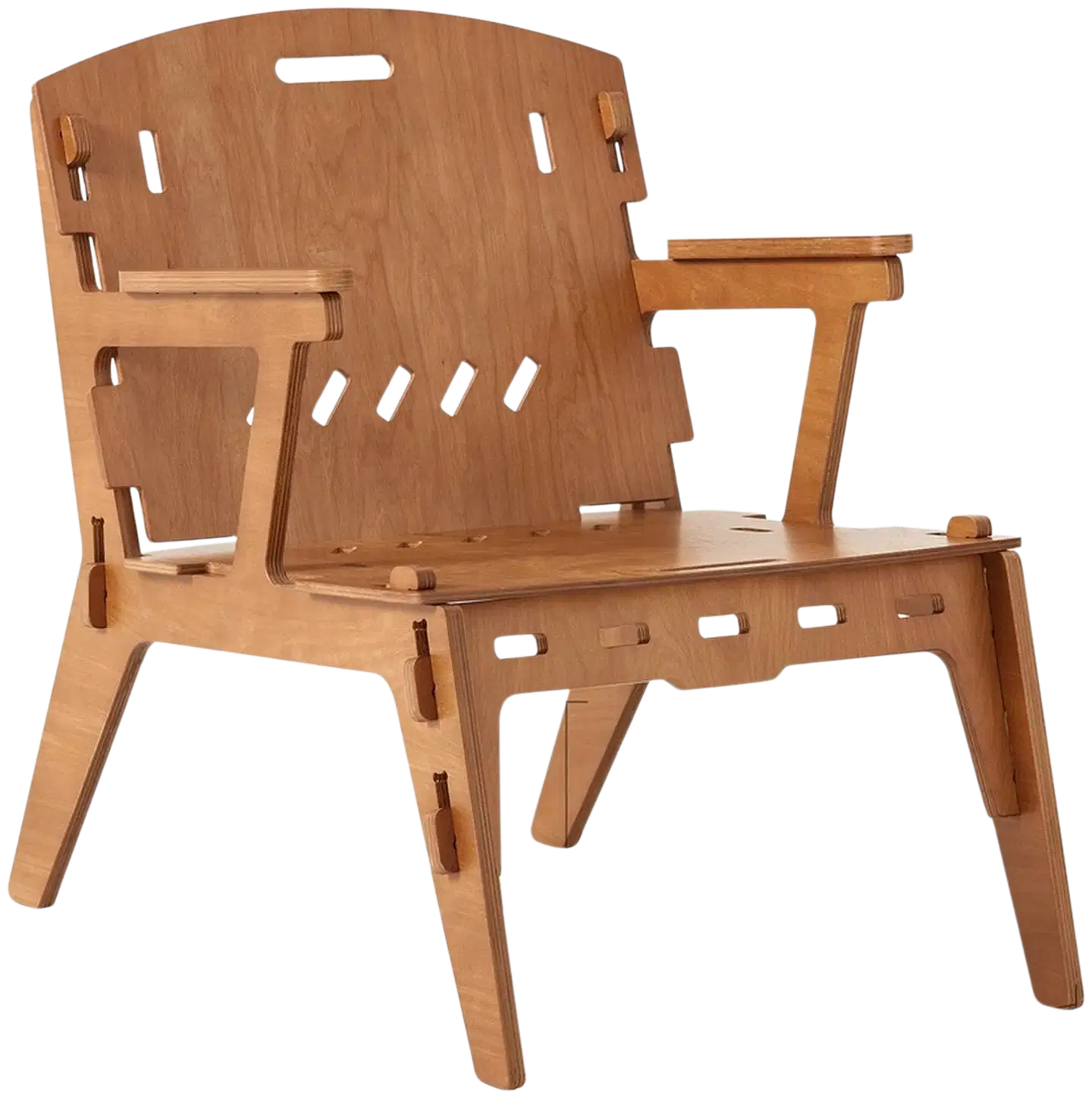 SoBuy nojatuoli ruskea HFST02-BR - 2