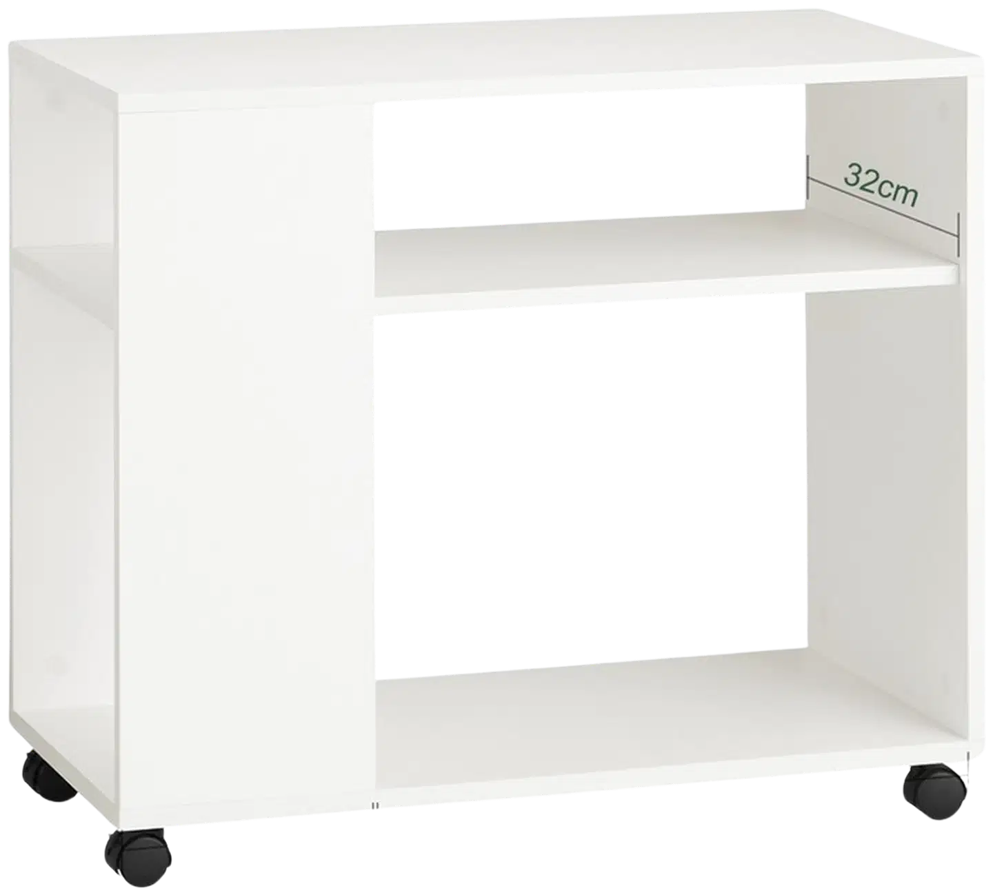 SoBuy sivupöytä valkoinen FBT34-W - 2