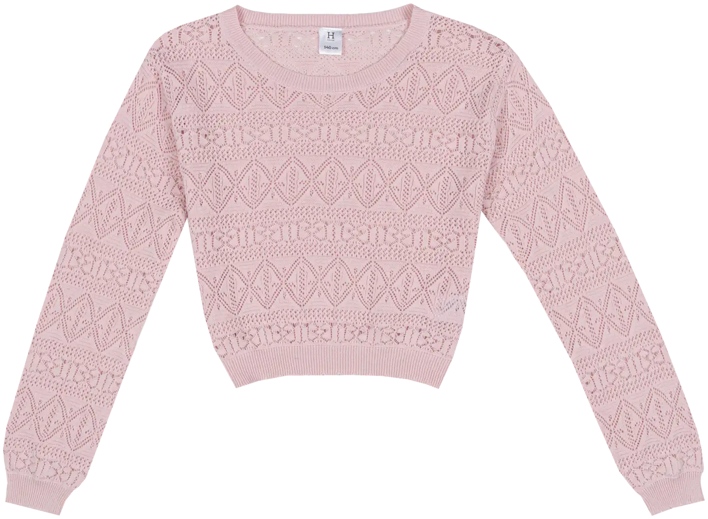 House lasten pitsineule 23TH032608 - Pale lilac - 1