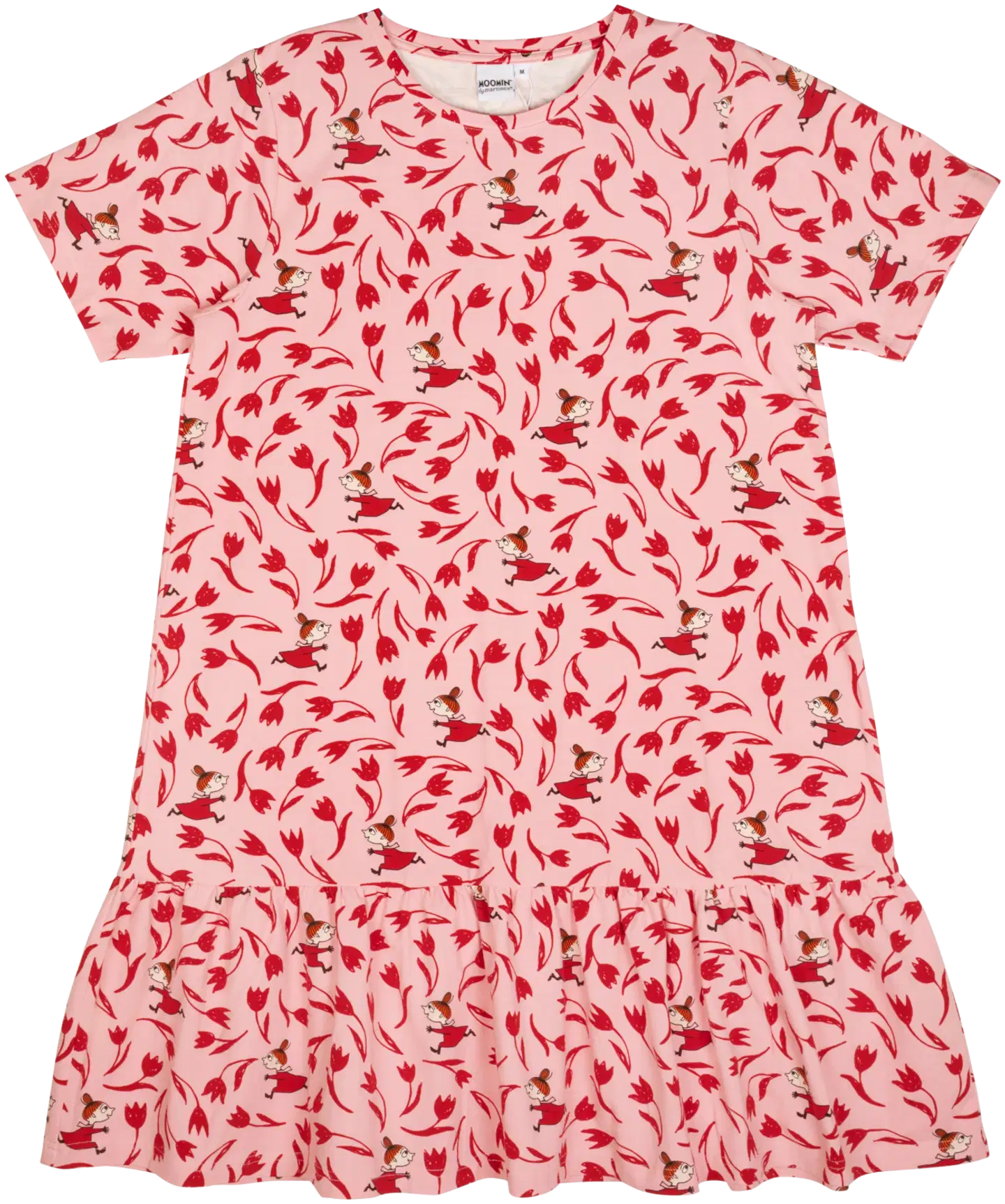 Muumi naisten mekko Senni Riento 591460 - Vaaleanpunainen - 1