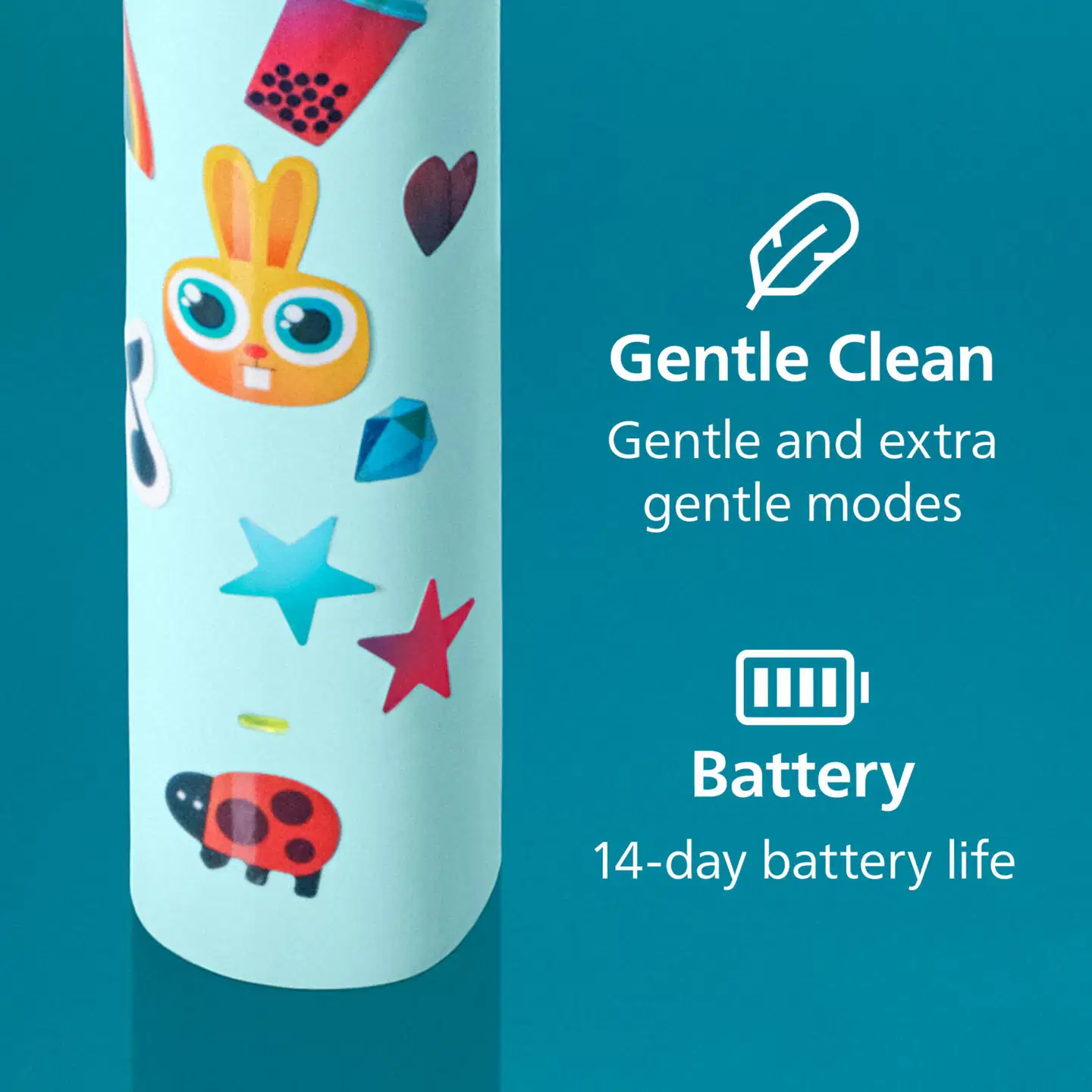 Philips Sonicare KIDS sähköhammasharja HX6500/03 - 6