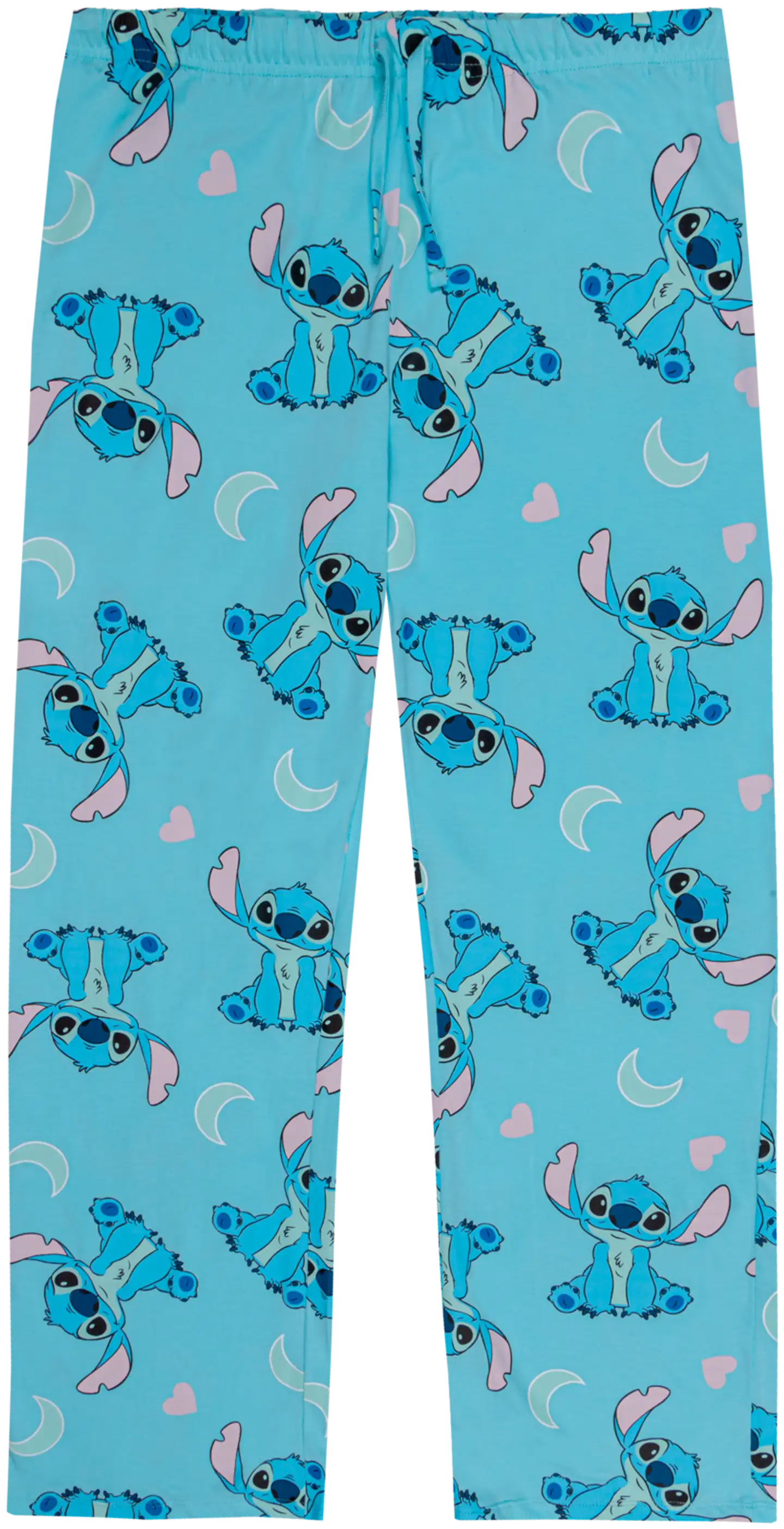 Liloo&Stitch naisten pyjamahousut - Light Blue - 1
