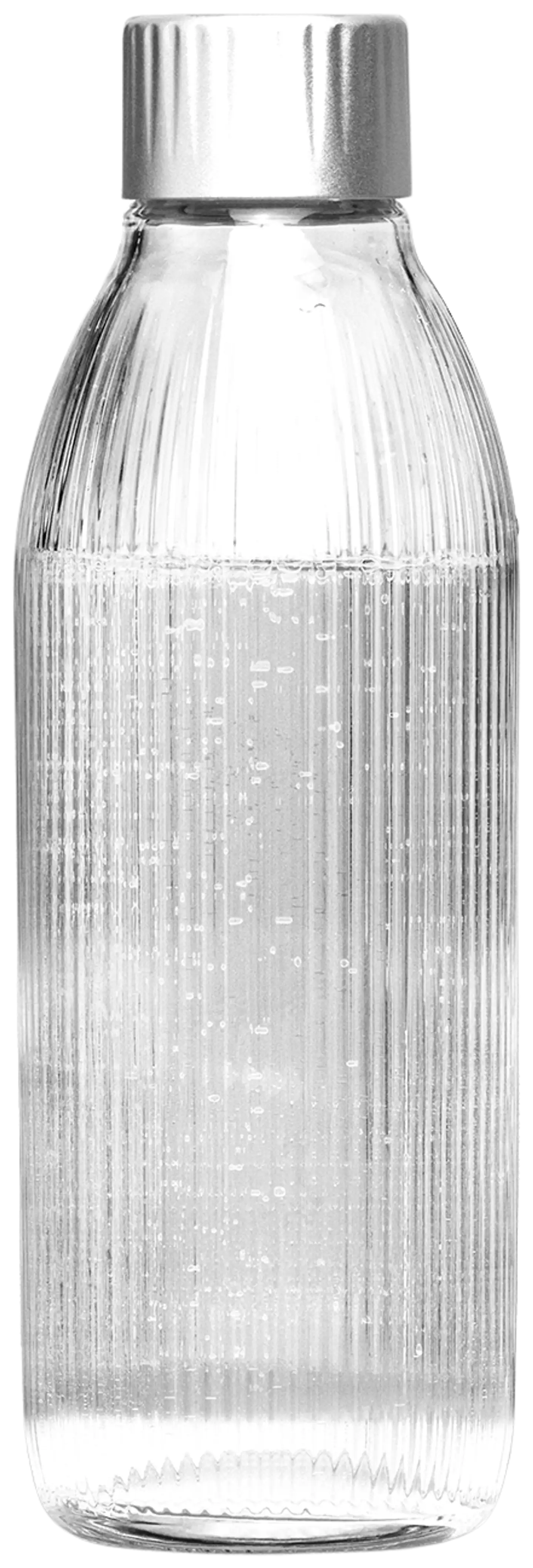 Mysoda Glass Silver Lasipullo 1.0L - 1