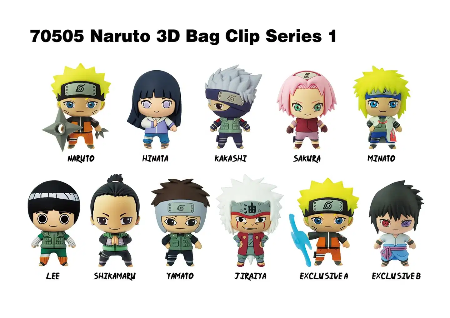 3D Naruto Klipsihahmo (6,5cm) - 2