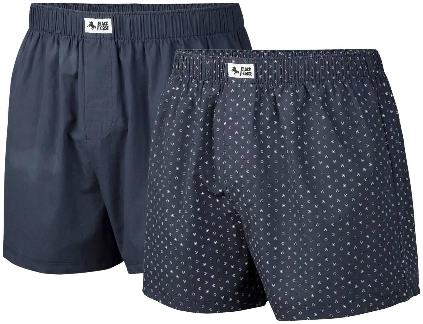 Black Horse miesten bokserishortsit I154 - Navy