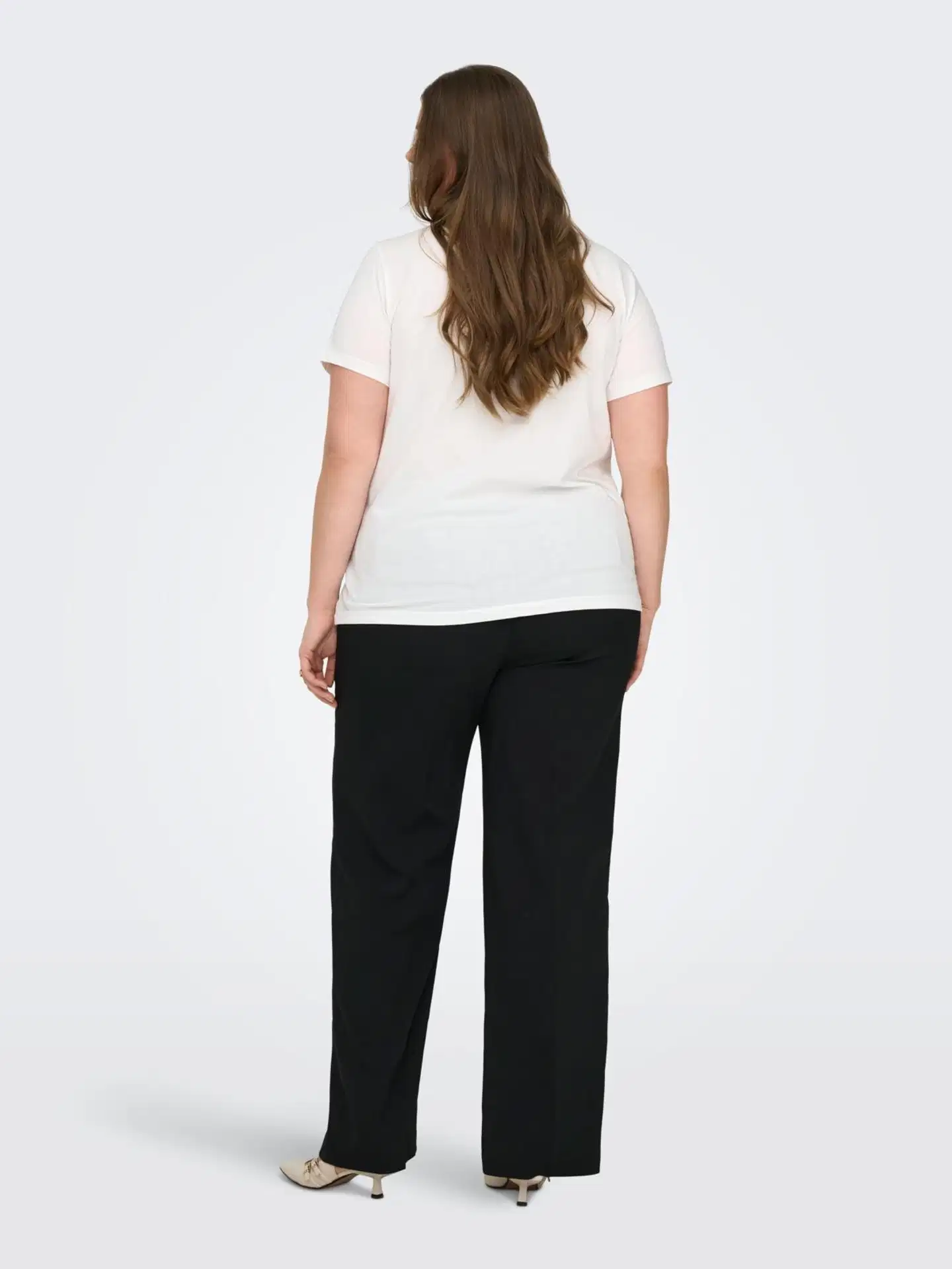 ONLY CARMAKOMA naisten paita Cardanielle - Cloud dancer - 5