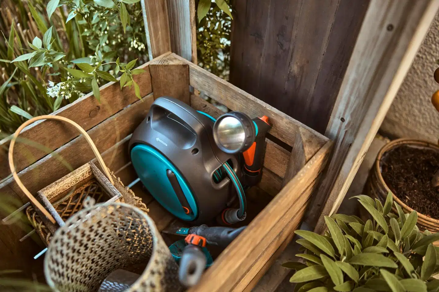 GARDENA Letkukela Move kannettava 10 m - 7