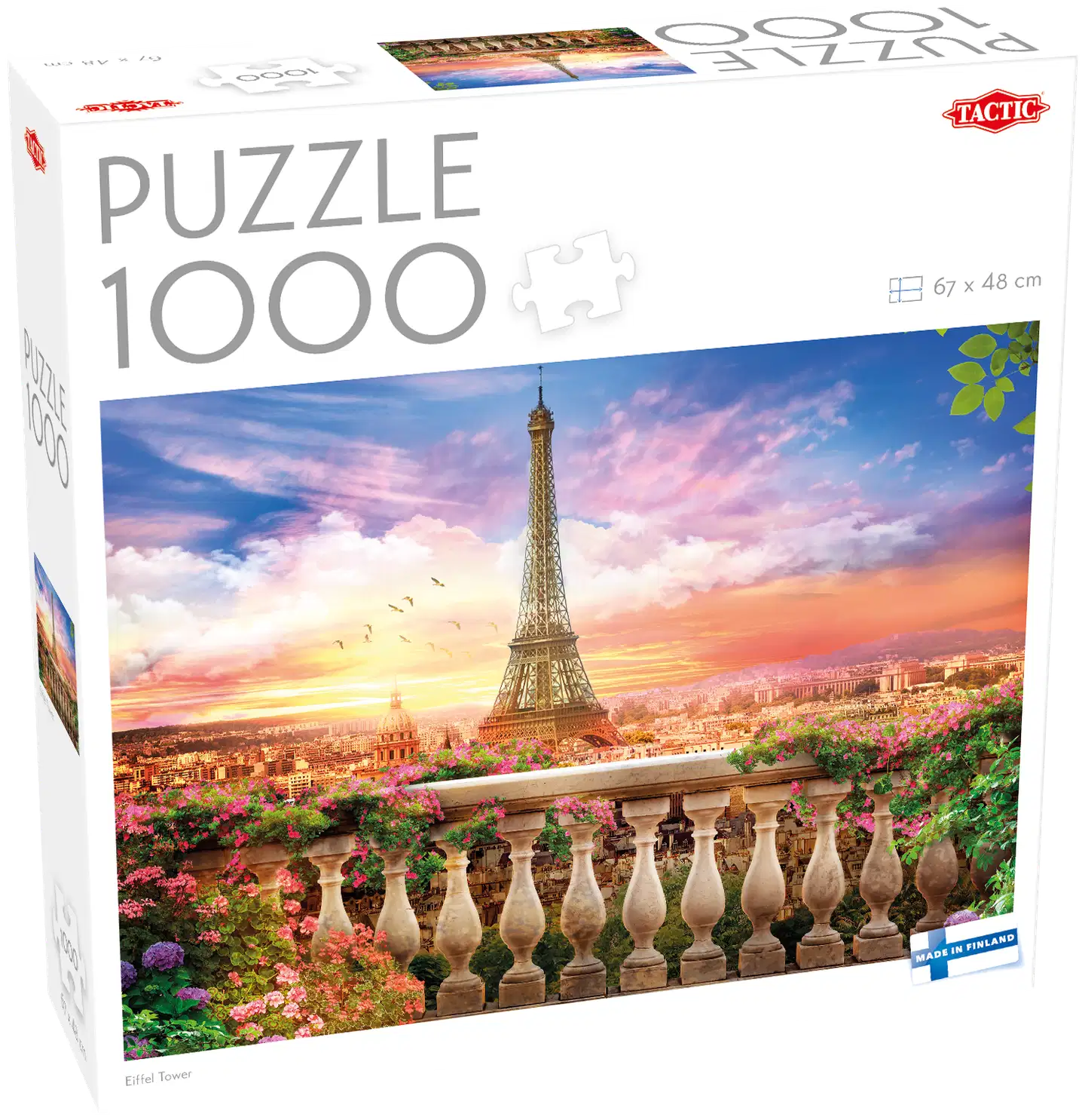 Tactic Palapeli Puzzle Lovers Eiffel Tower 1000 palaa