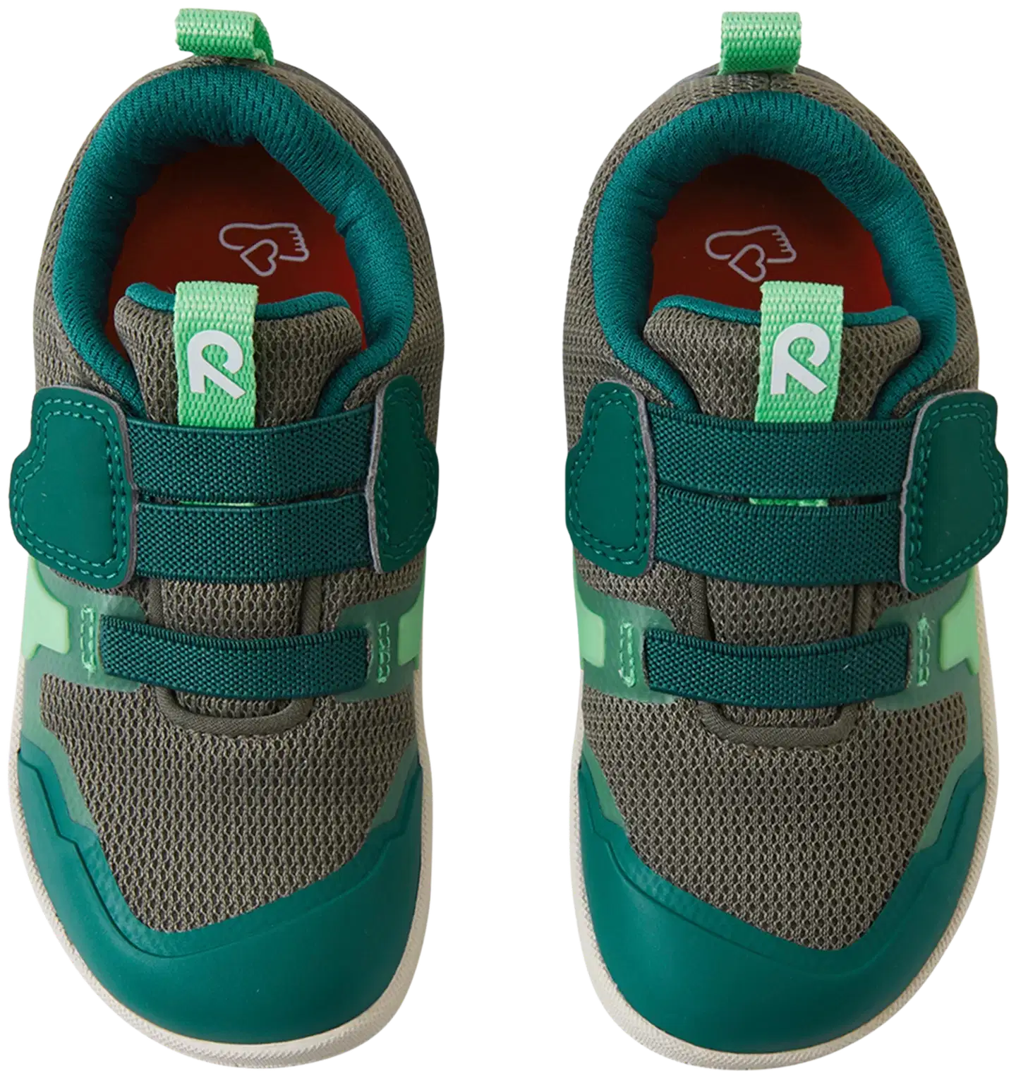 Reima lasten vedenpitävä paljasjalkakenkä Tepastelu - Greyish green - 4