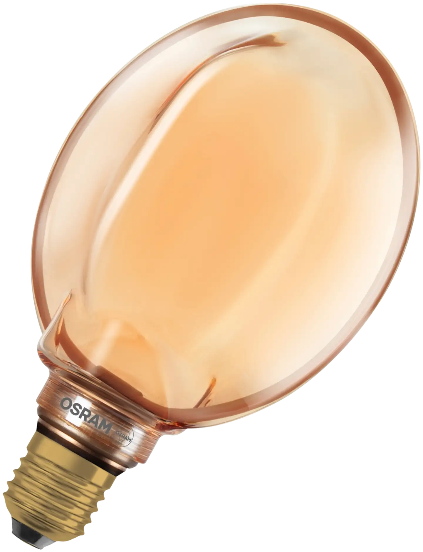 OSRAM LED-sisustuslamppu Vintage 1906 Globe 130mm 4W 220lm 1800K E27 O-filamentti kulta lasi - 1