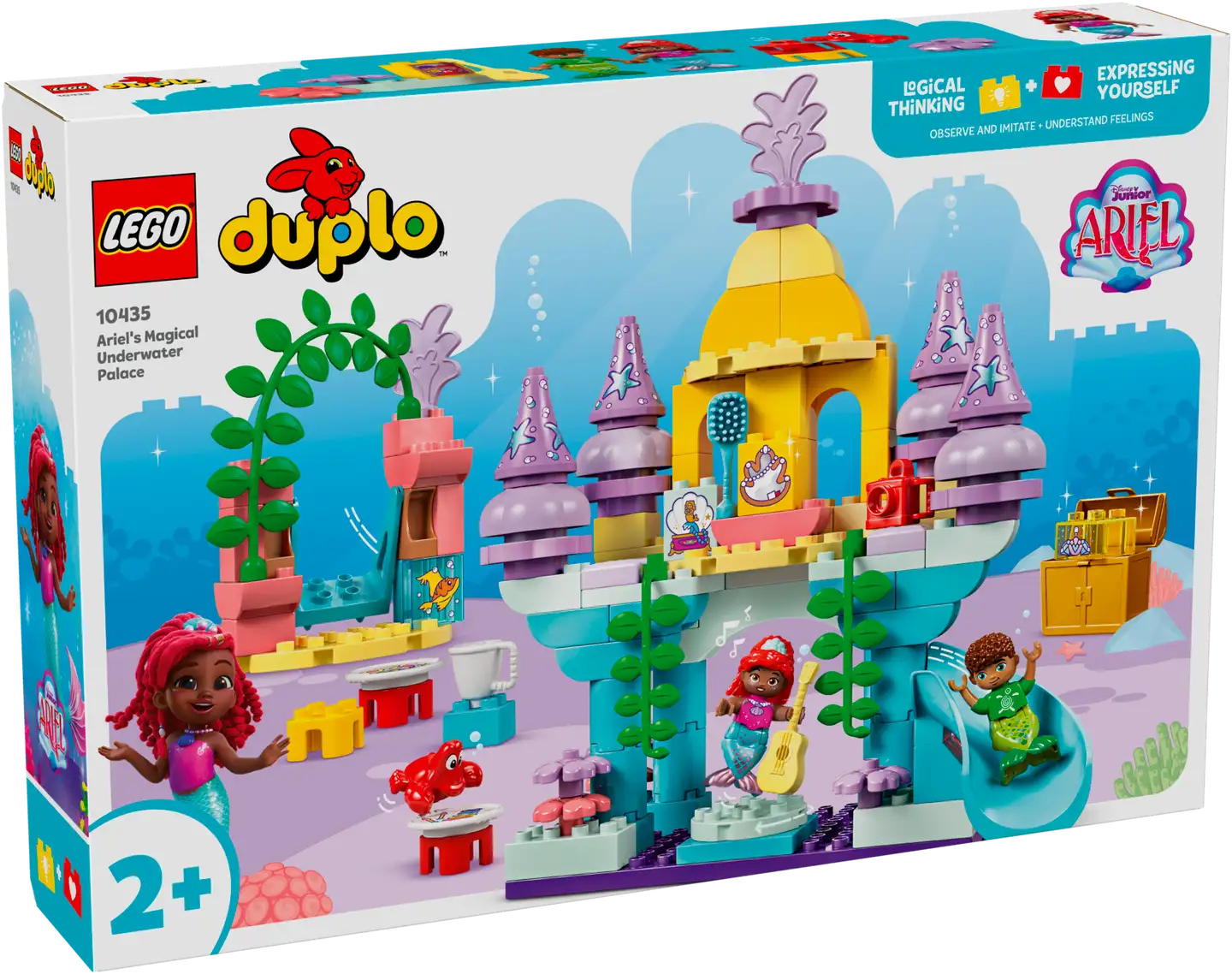 LEGO DUPLO Disney TM 10435 Arielin vedenalainen taikalinna - 2