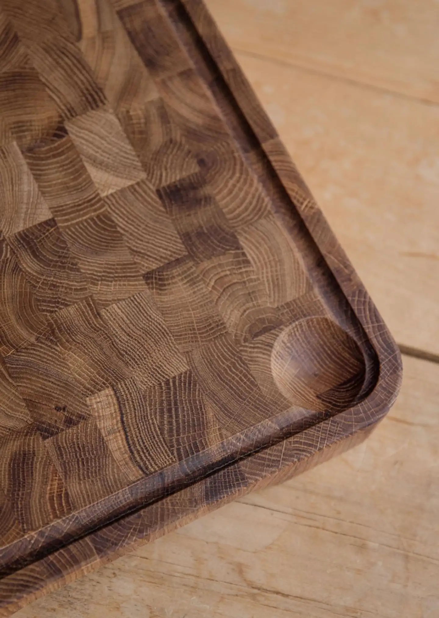 EcoFurn® leikkuulauta The BBQ Butcher tammi  50x30x5cm - 3