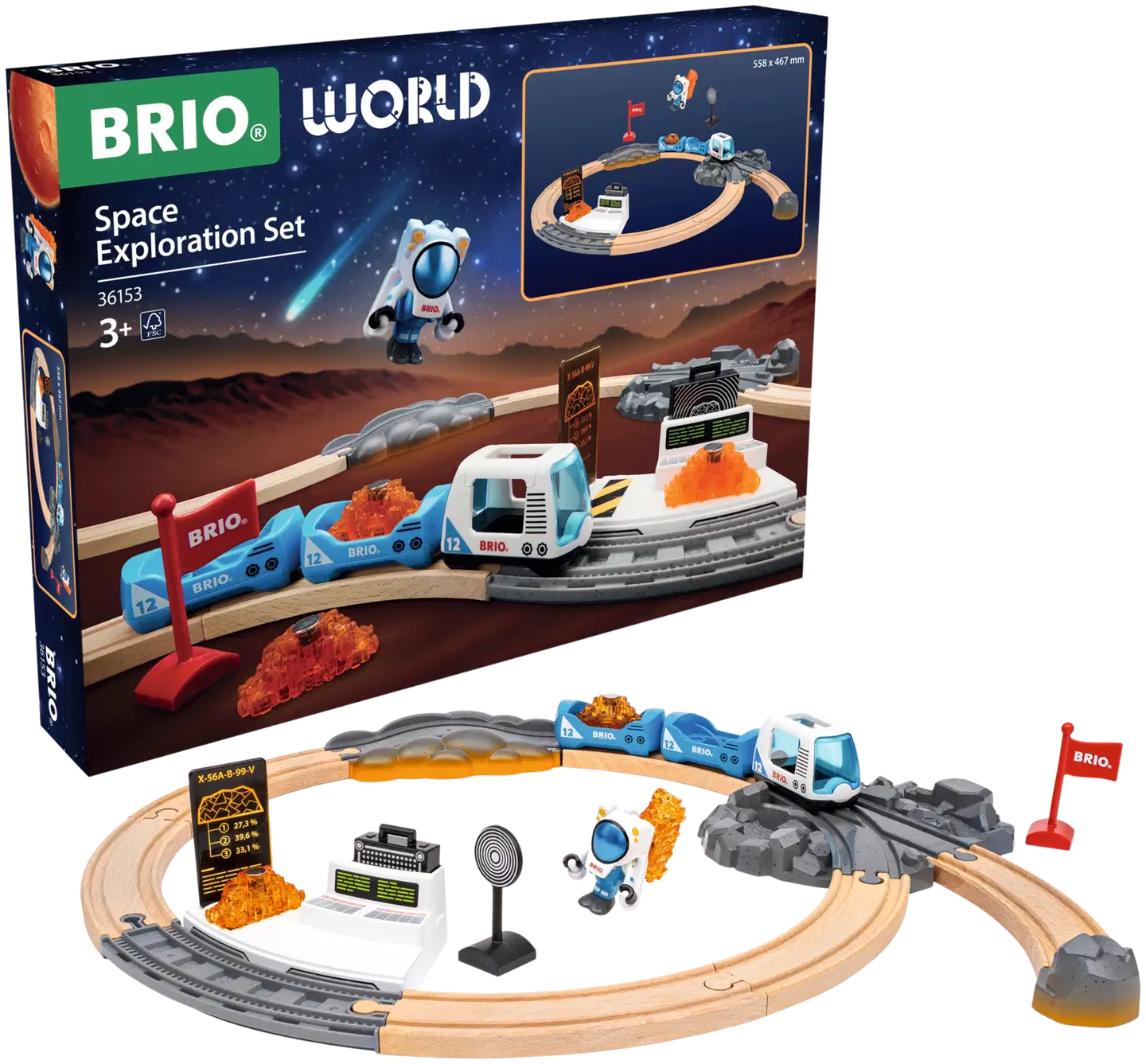 BRIO Avaruustutkimussetti - 2