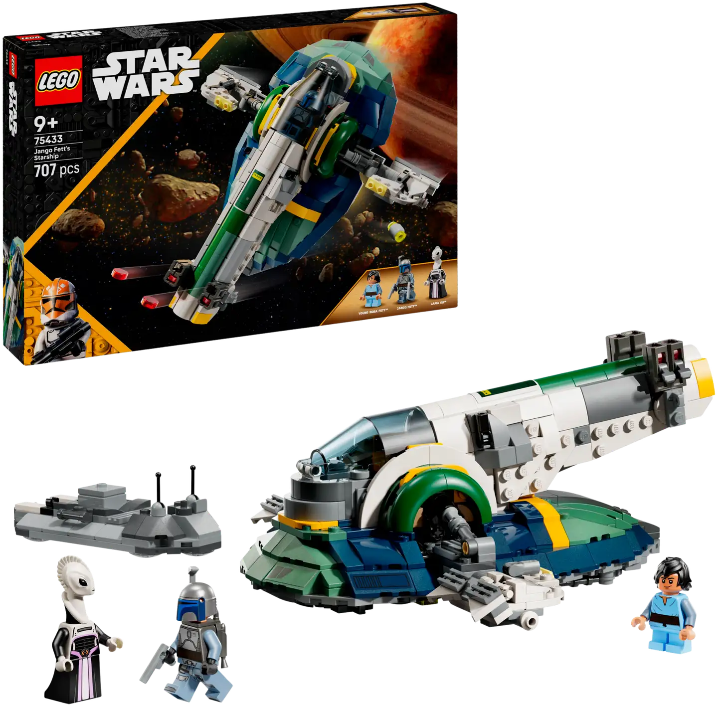 LEGO® Star Wars TM 75433 Jango Fettin tähtilaiva - 1