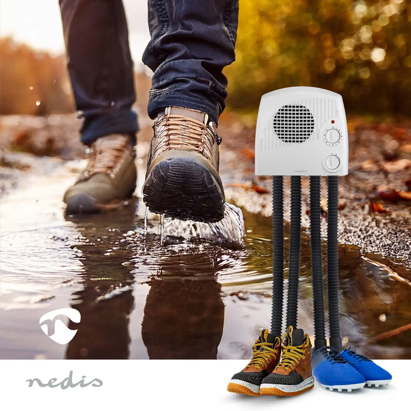 Nedis kengänkuivain HTSH40WT - 7