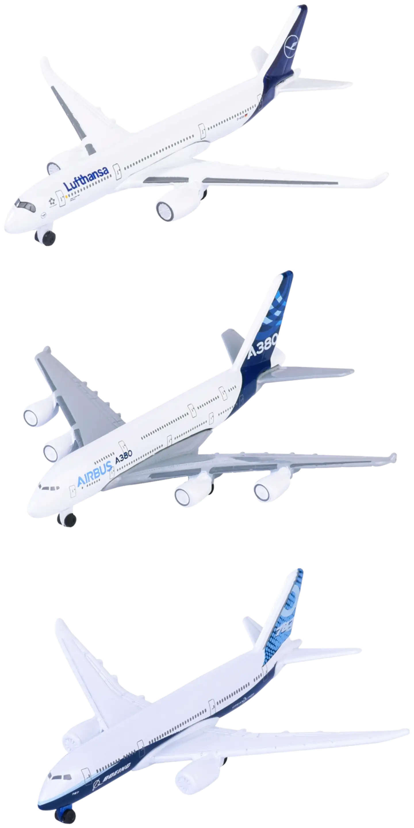 Majorette Lentokone, metallia (die-cast), 11 cm, 1:64, useita erilaisia, lajitelma, myydään yksittäin - 3