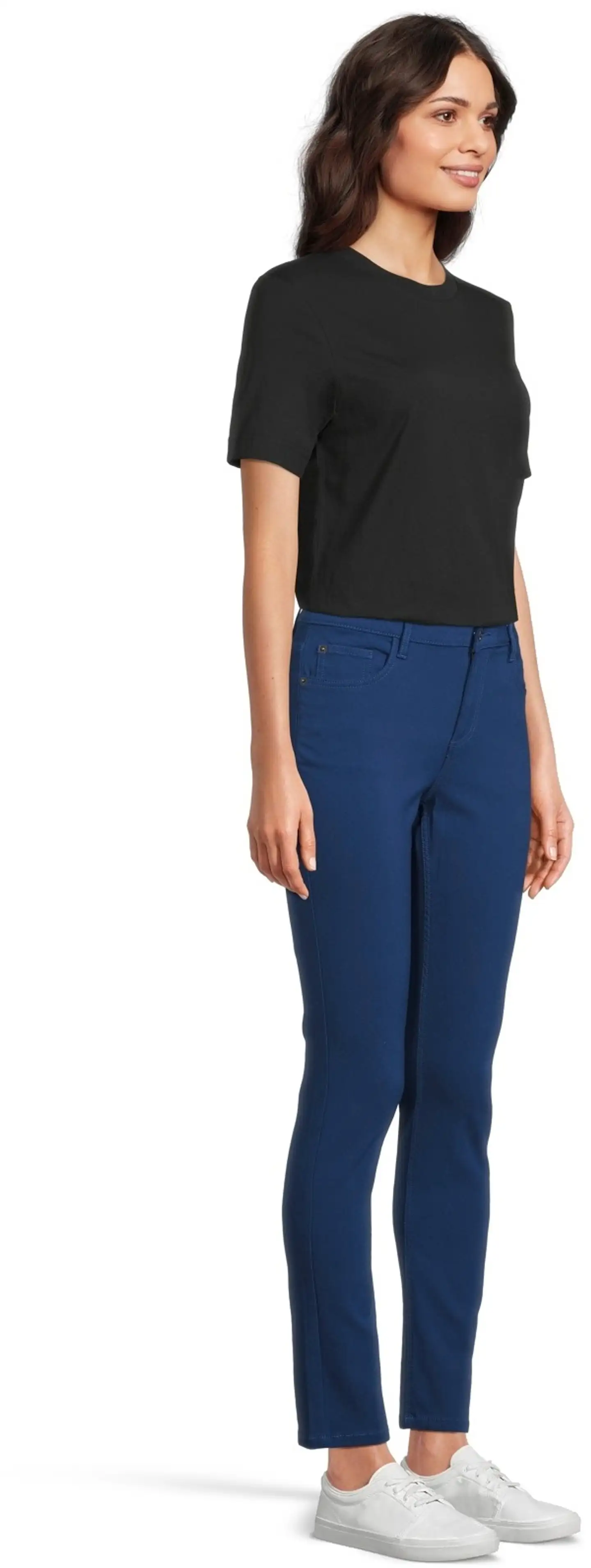 House naisten stretchleggingsit 222H260509 - Navy Peony - 4