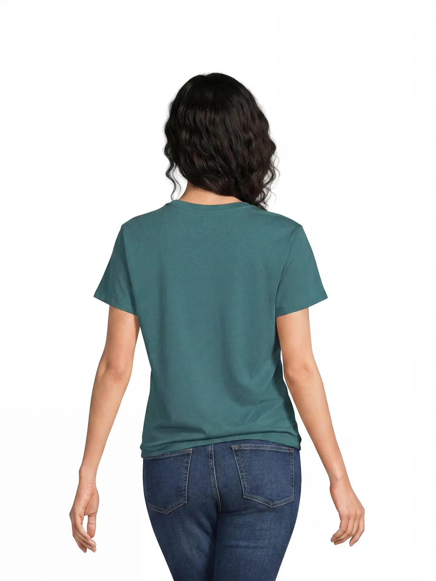 House naisten t-paita Veronica-C - Teal - 3
