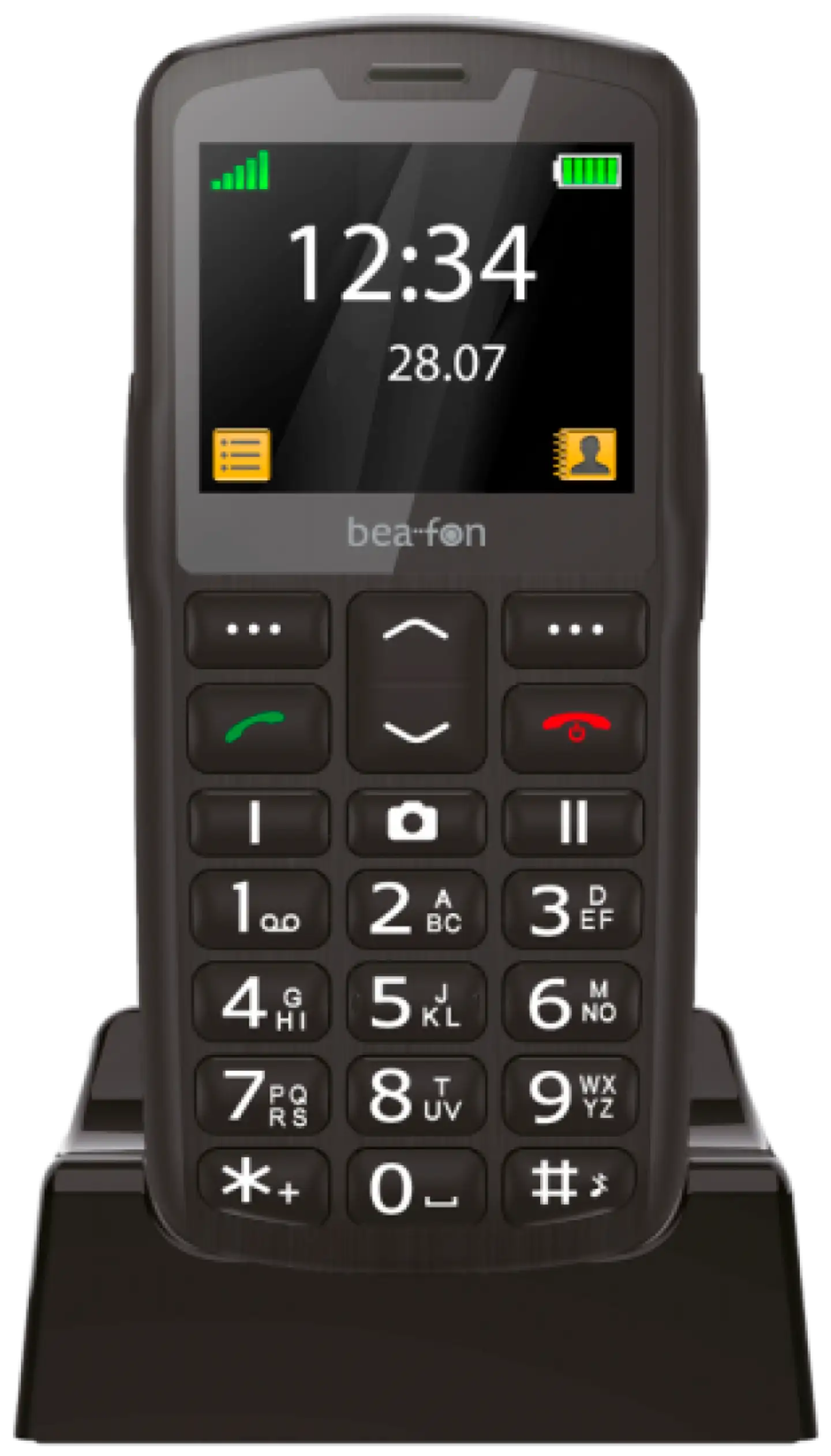 Beafon SL260 LTE puhelin musta-hopea - 3