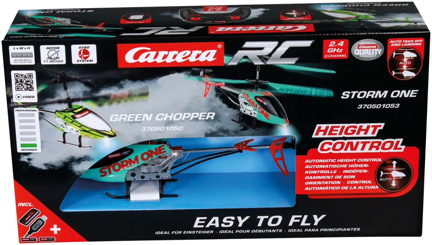 Carrera RC radio-ohjattava helikopteri Storm One 2,4 GHz - 12