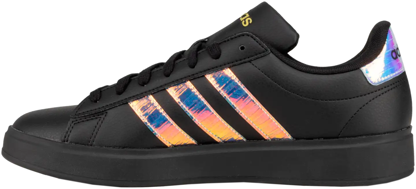 adidas naisten tennarit Grand Court 2.0 - black/black/ gold met - 3