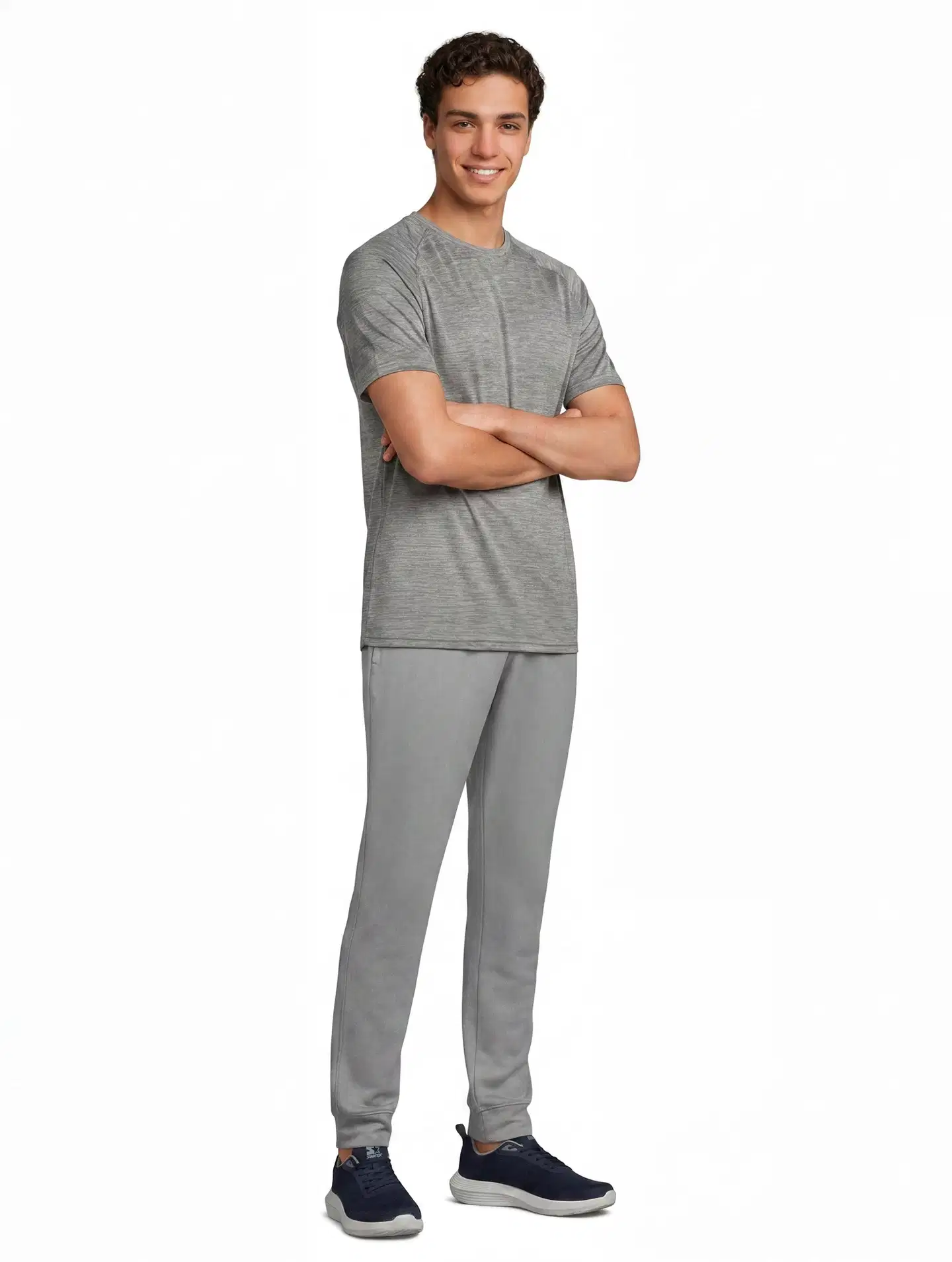 Cheetah miesten treenihousut CMP4594 - grey heather - 4