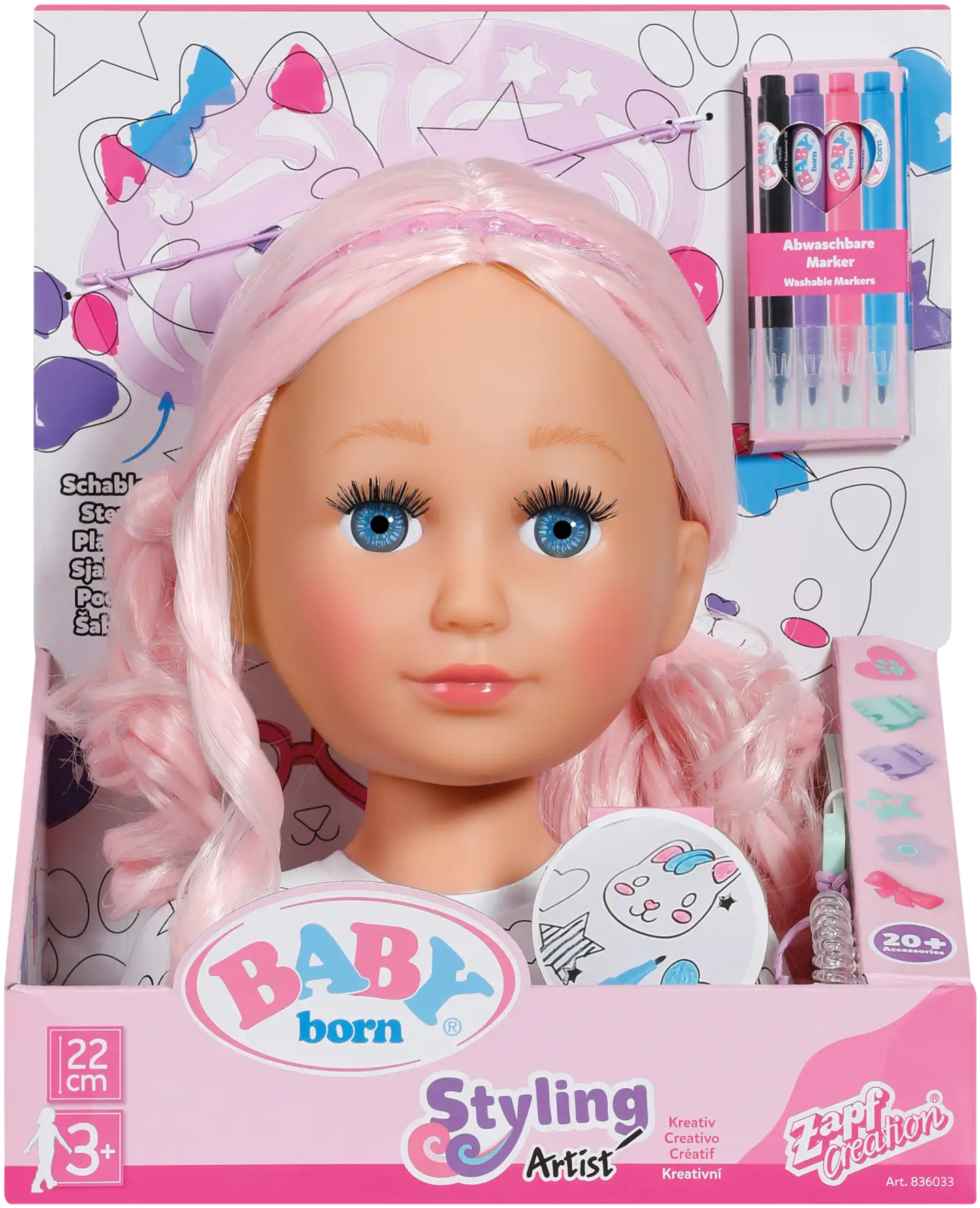 BABY born kampauspää - 2