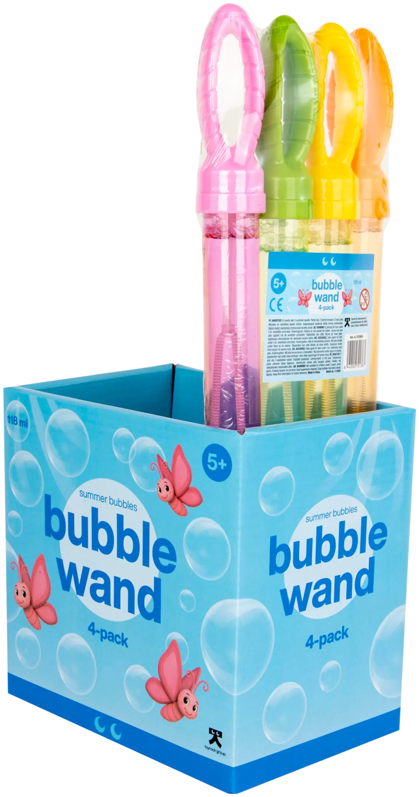 Toyrock Summer Kuplisauvasetti 118 ml 4 kpl - 1